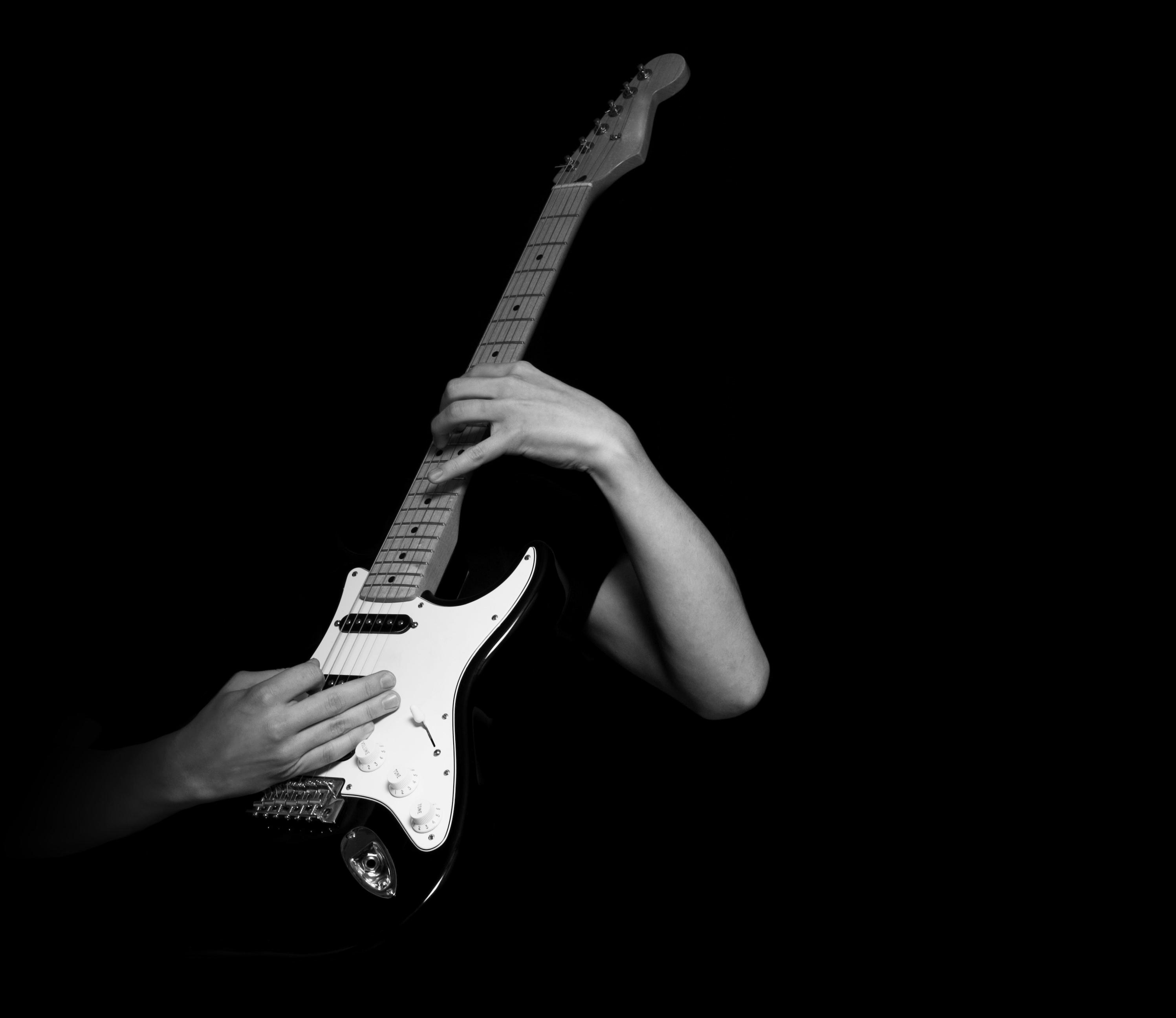 Black Guitar Wallpapers Wallpaper Cave
