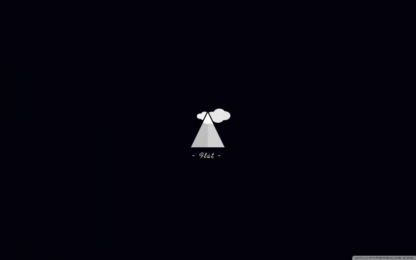 Flat Dark Wallpapers Wallpaper Cave