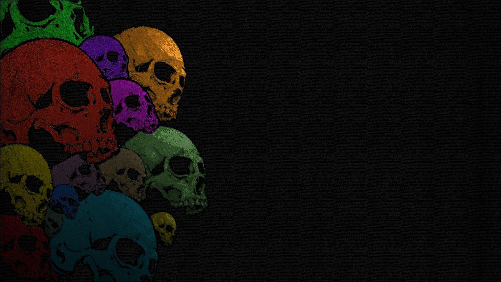 Purple Skull Wallpapers Wallpaper Cave