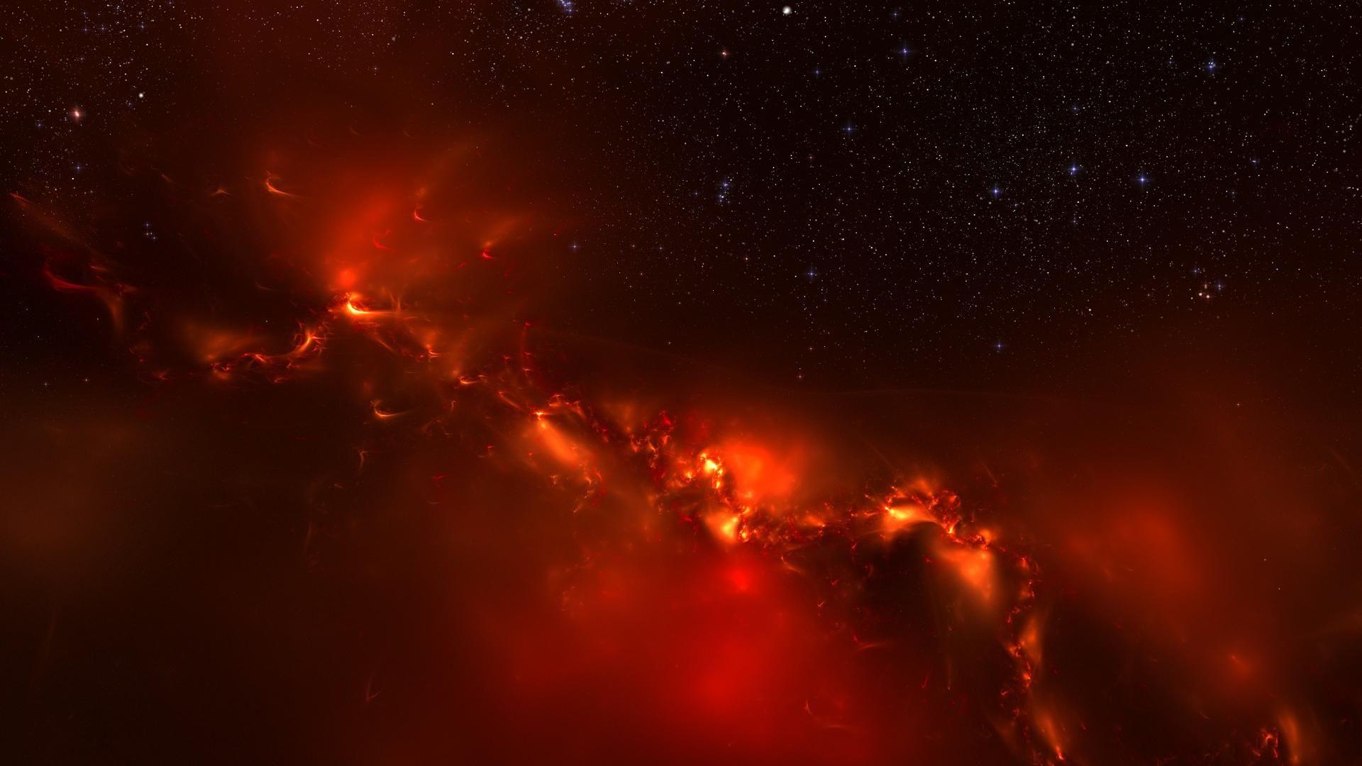 Red Galaxy Wallpapers HD Wallpaper Cave