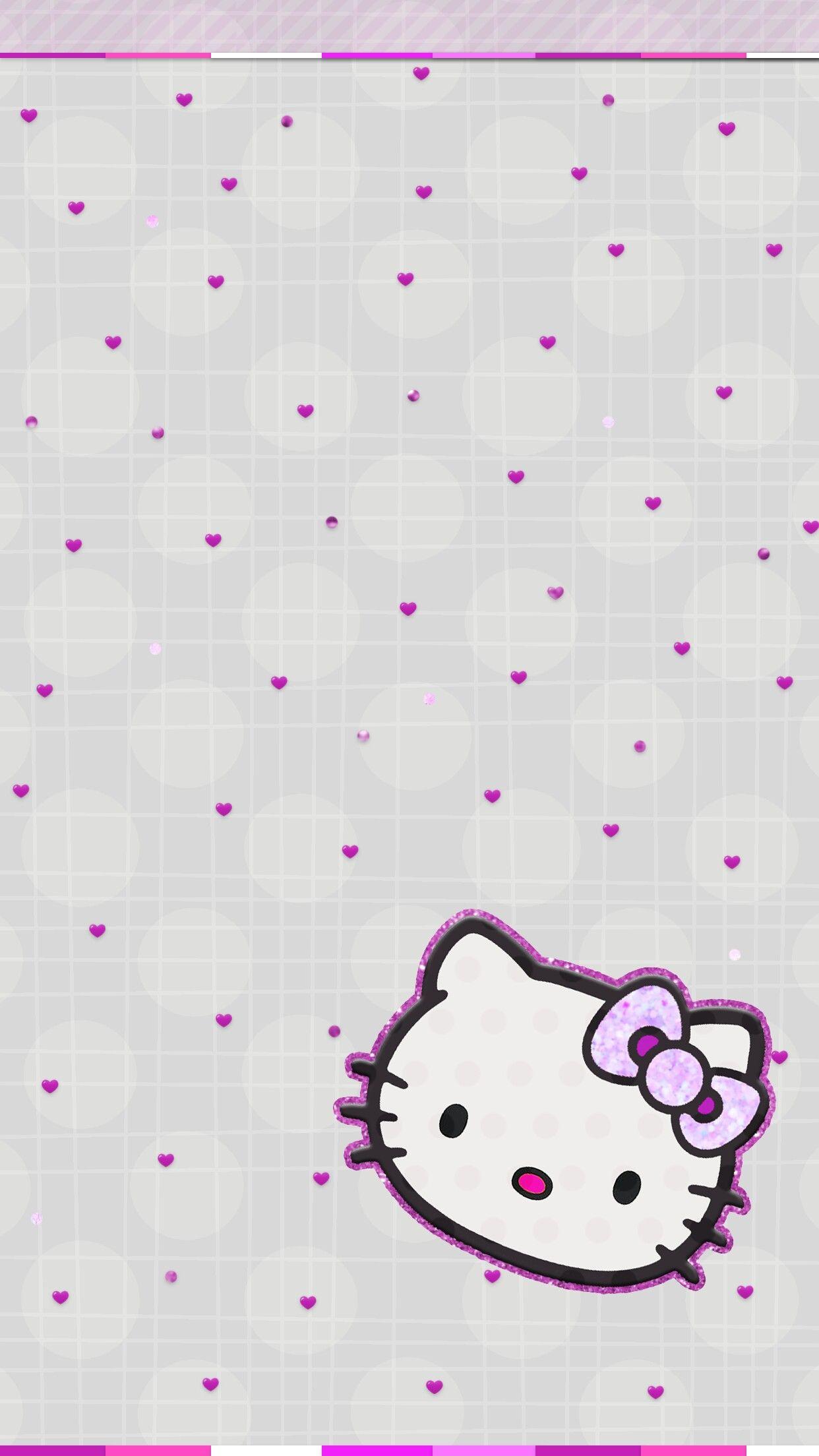Hello Kitty Wallpapers Purple Wallpaper Cave