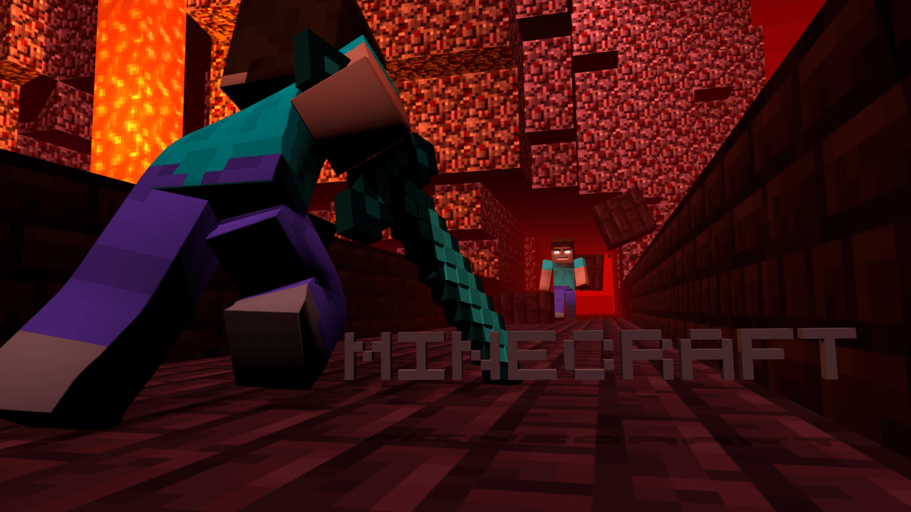 Minecraft Herobrine Wallpapers Wallpaper Cave