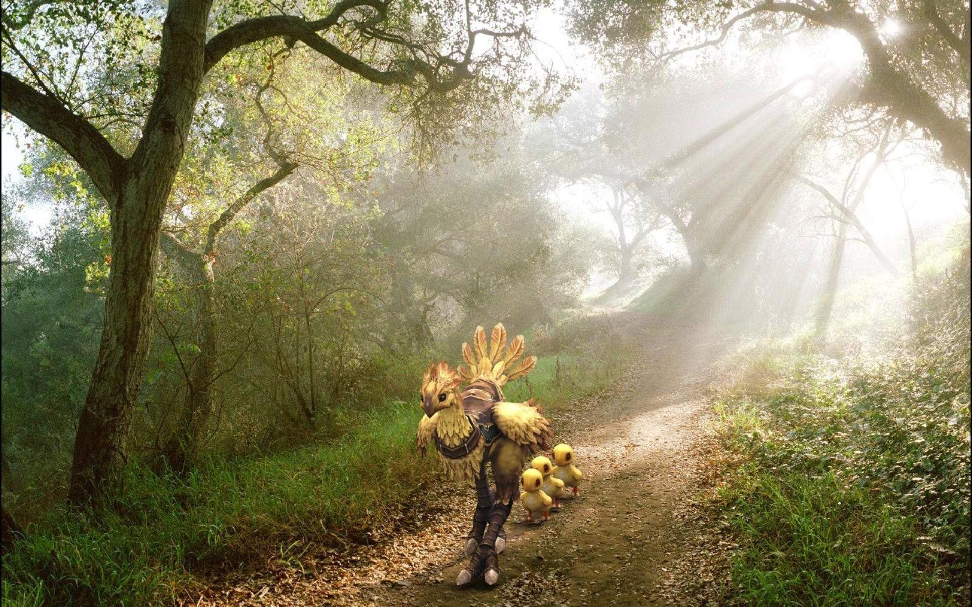 Final Fantasy Chocobo Wallpapers Wallpaper Cave