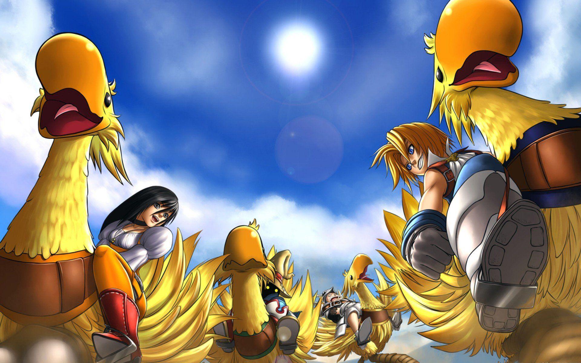 Final Fantasy Chocobo Wallpapers Wallpaper Cave