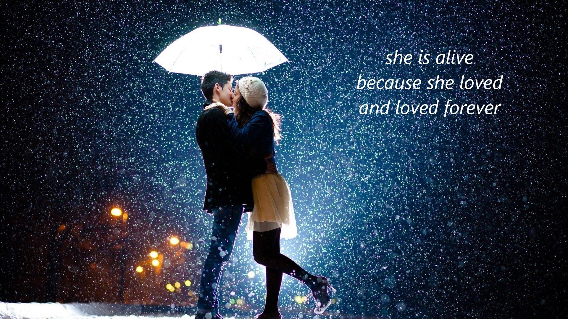 Love Romantic Rain Quotes For Him I swear i couldn't love you more