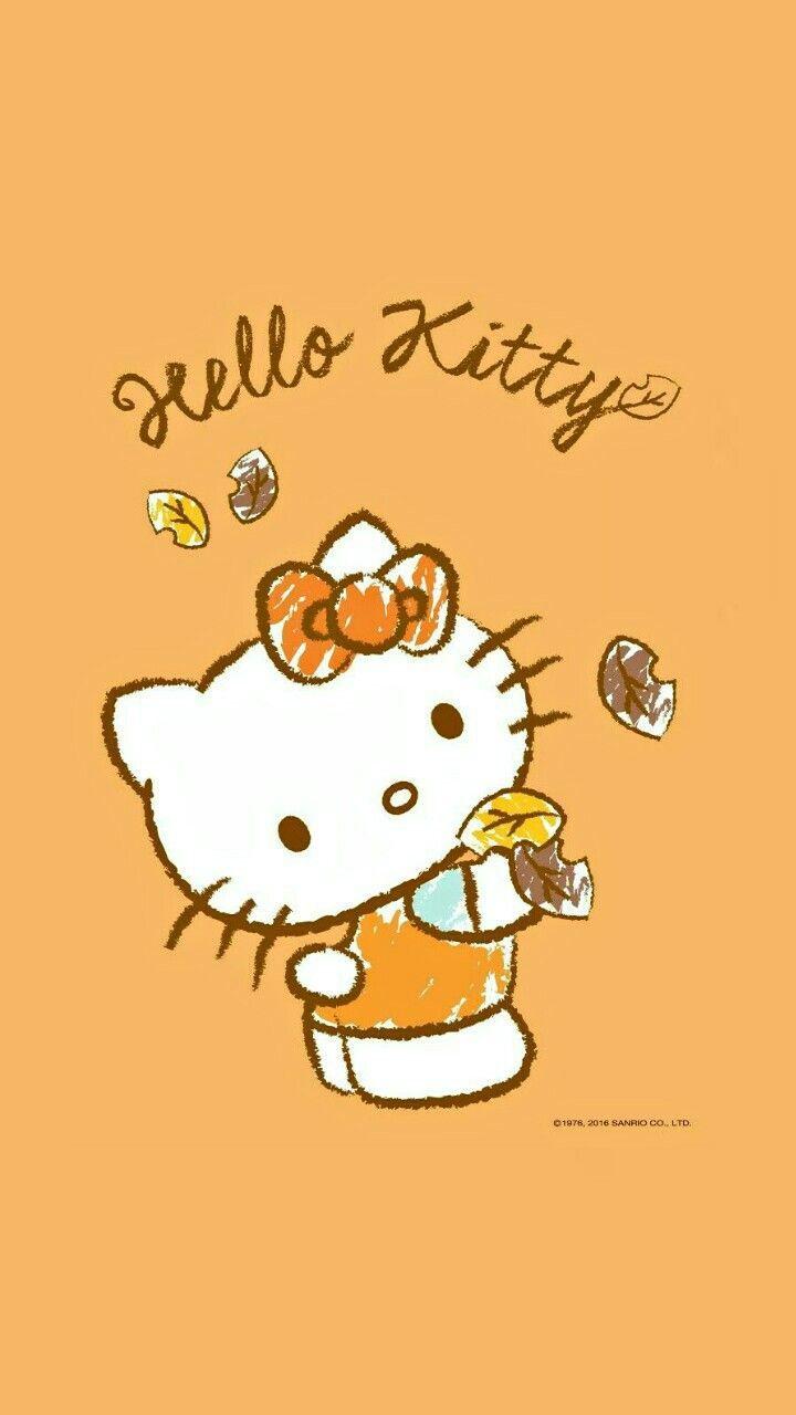Hello Kitty Wallpapers Autumn Wallpaper Cave
