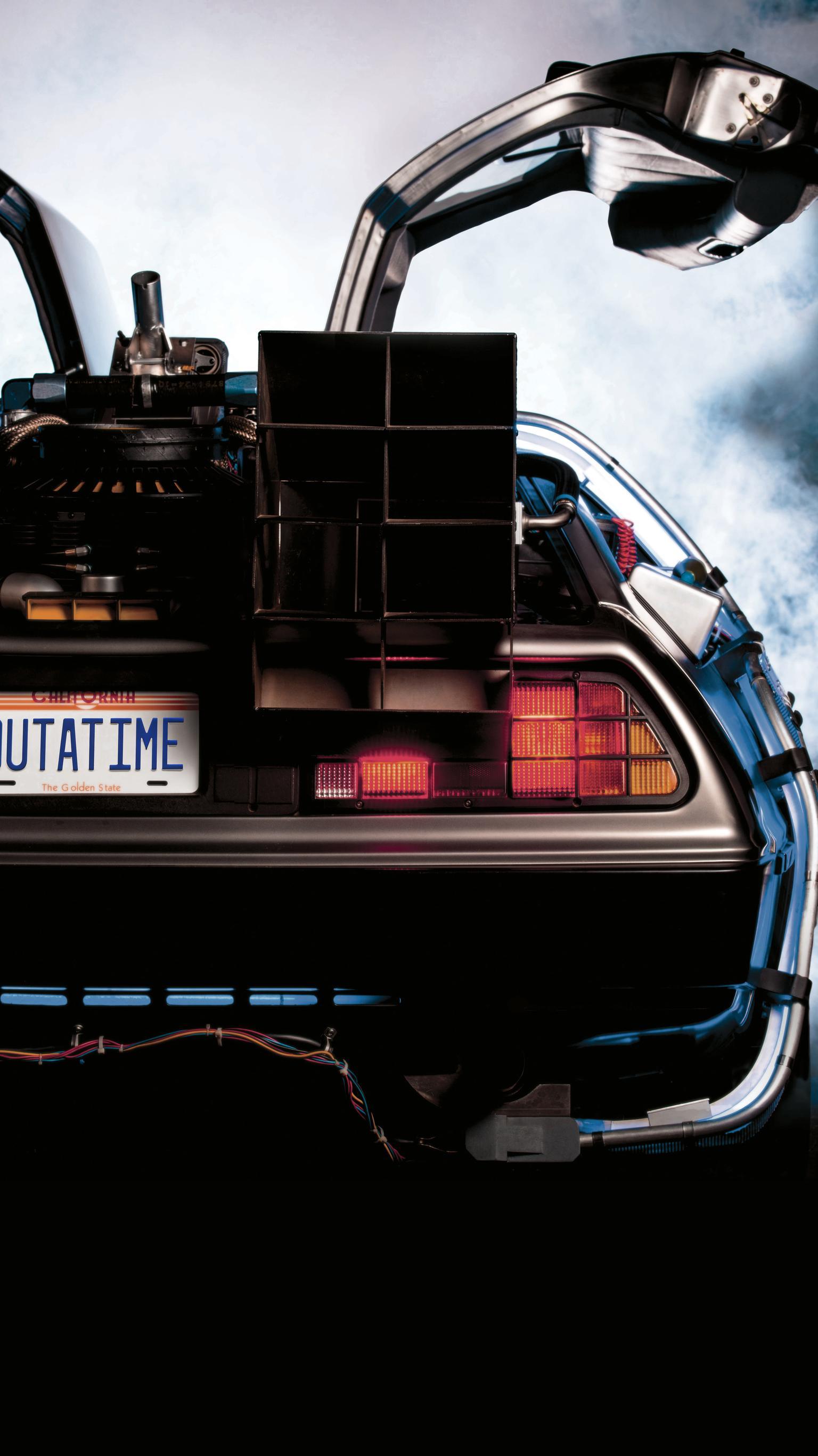 Delorean Back To The Future Wallpapers Wallpaper Cave