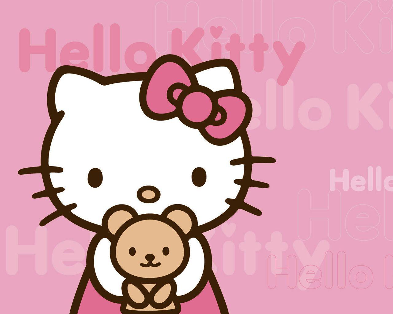 Backgrounds Hello Kitty Pink Wallpaper Cave