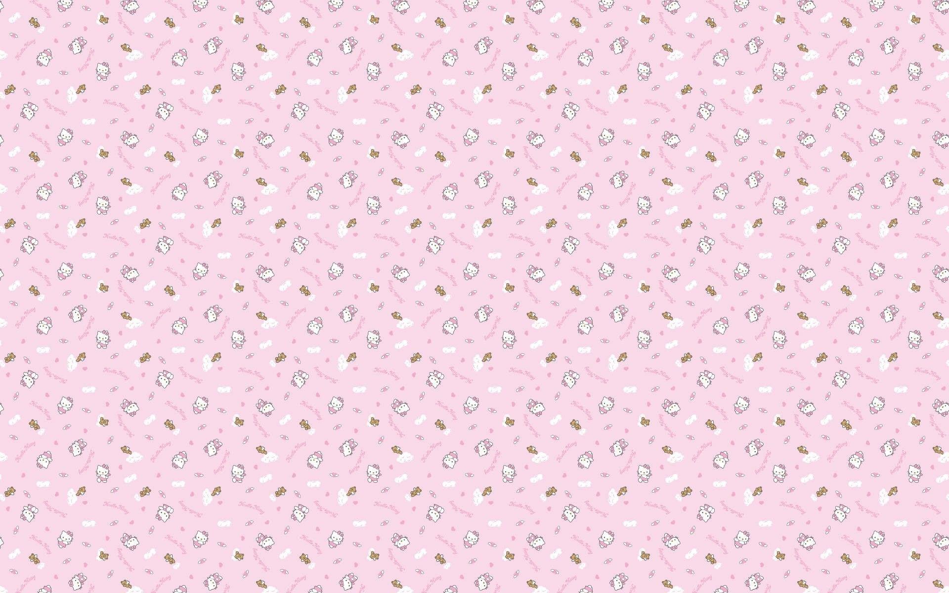 Backgrounds Hello Kitty Pink Wallpaper Cave
