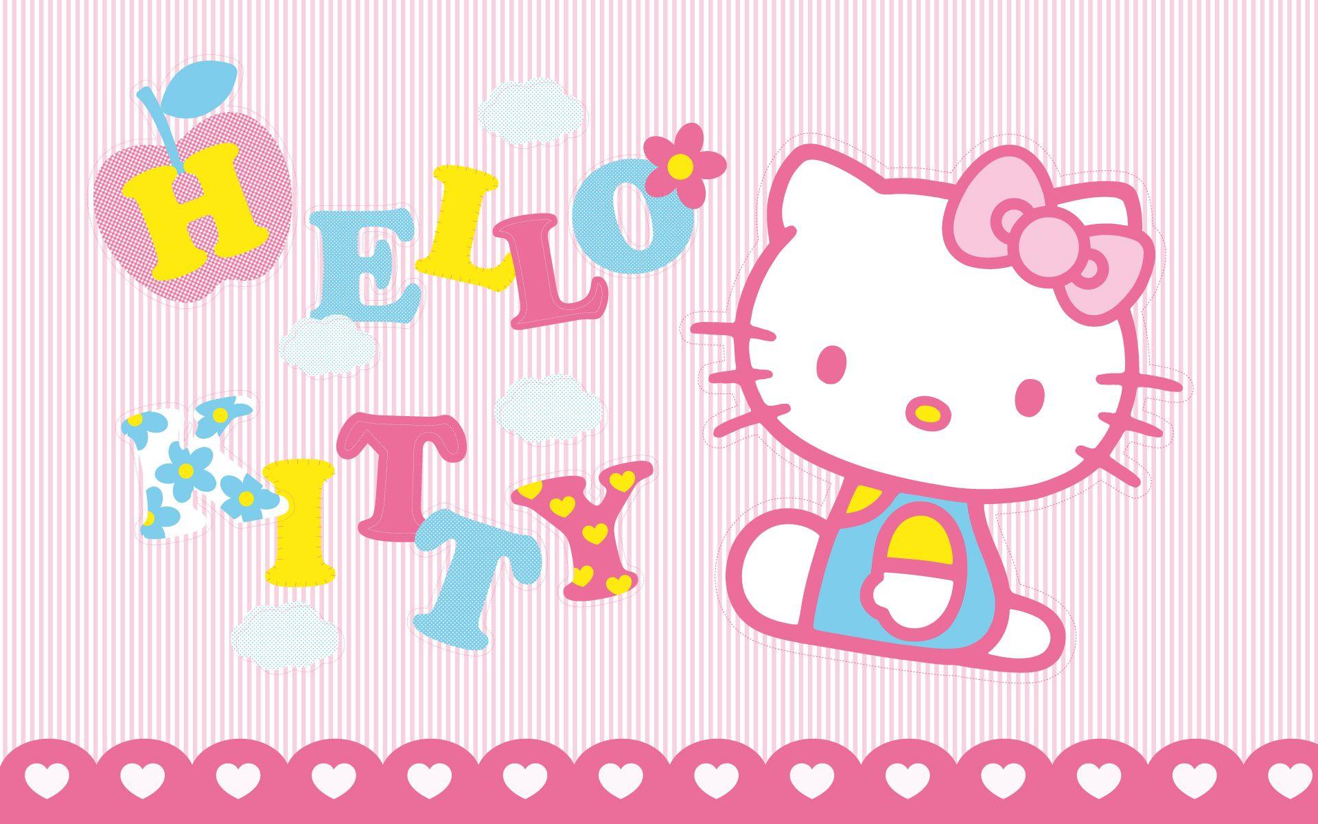 Backgrounds Hello Kitty Pink Wallpaper Cave