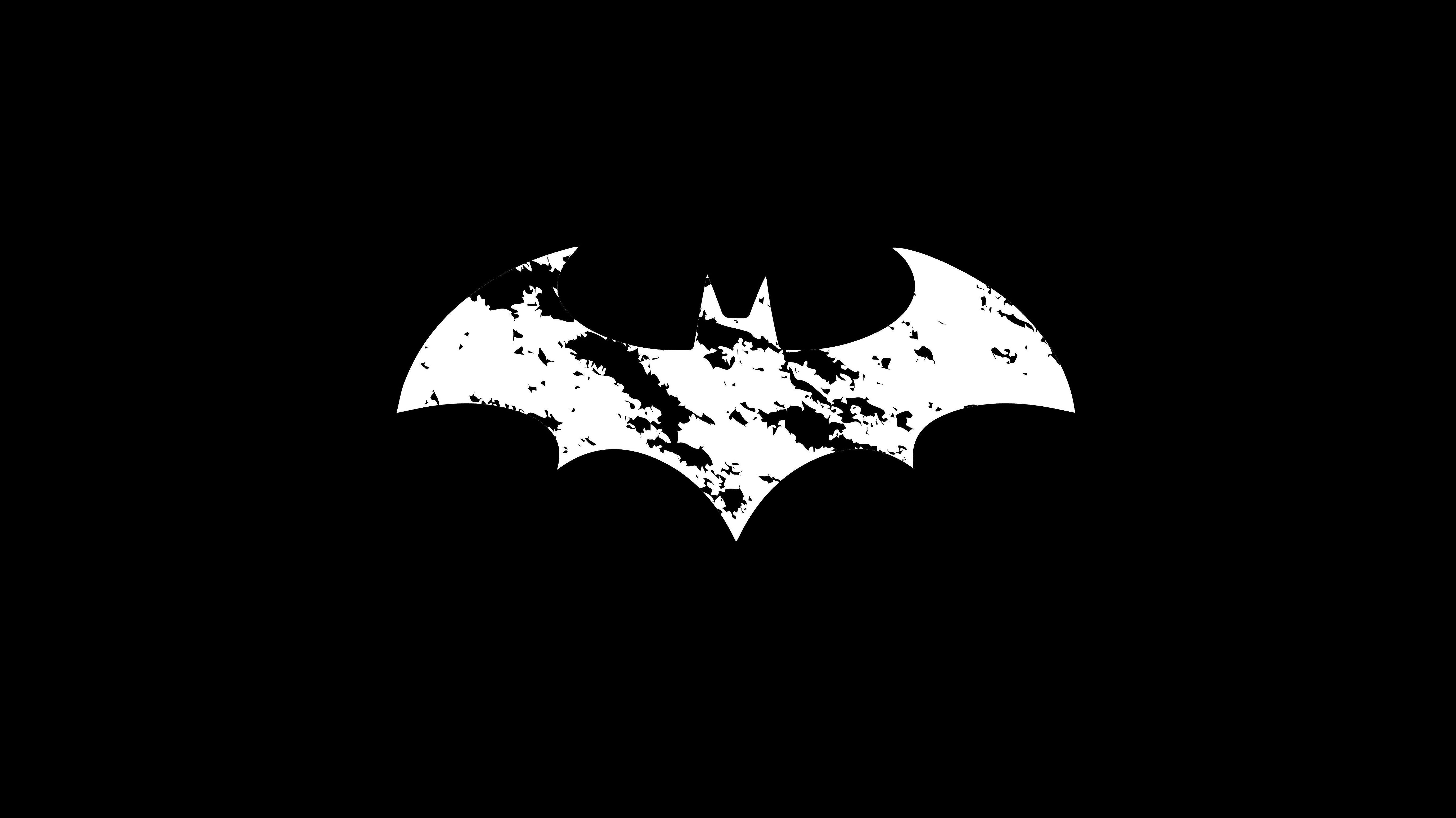 Batman Logo HD Black Backgrounds Wallpaper Cave