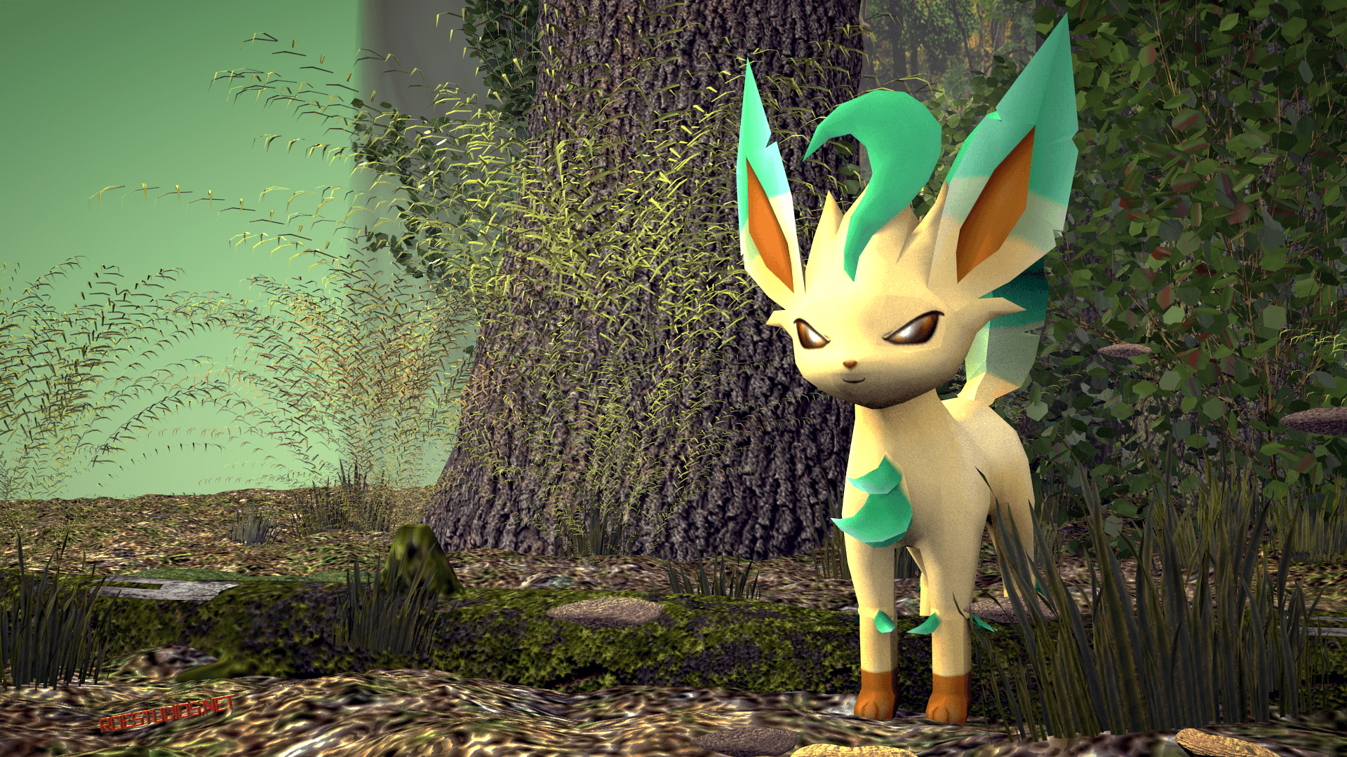 Pokemon Leafeon Wallpapers Wallpaper Cave