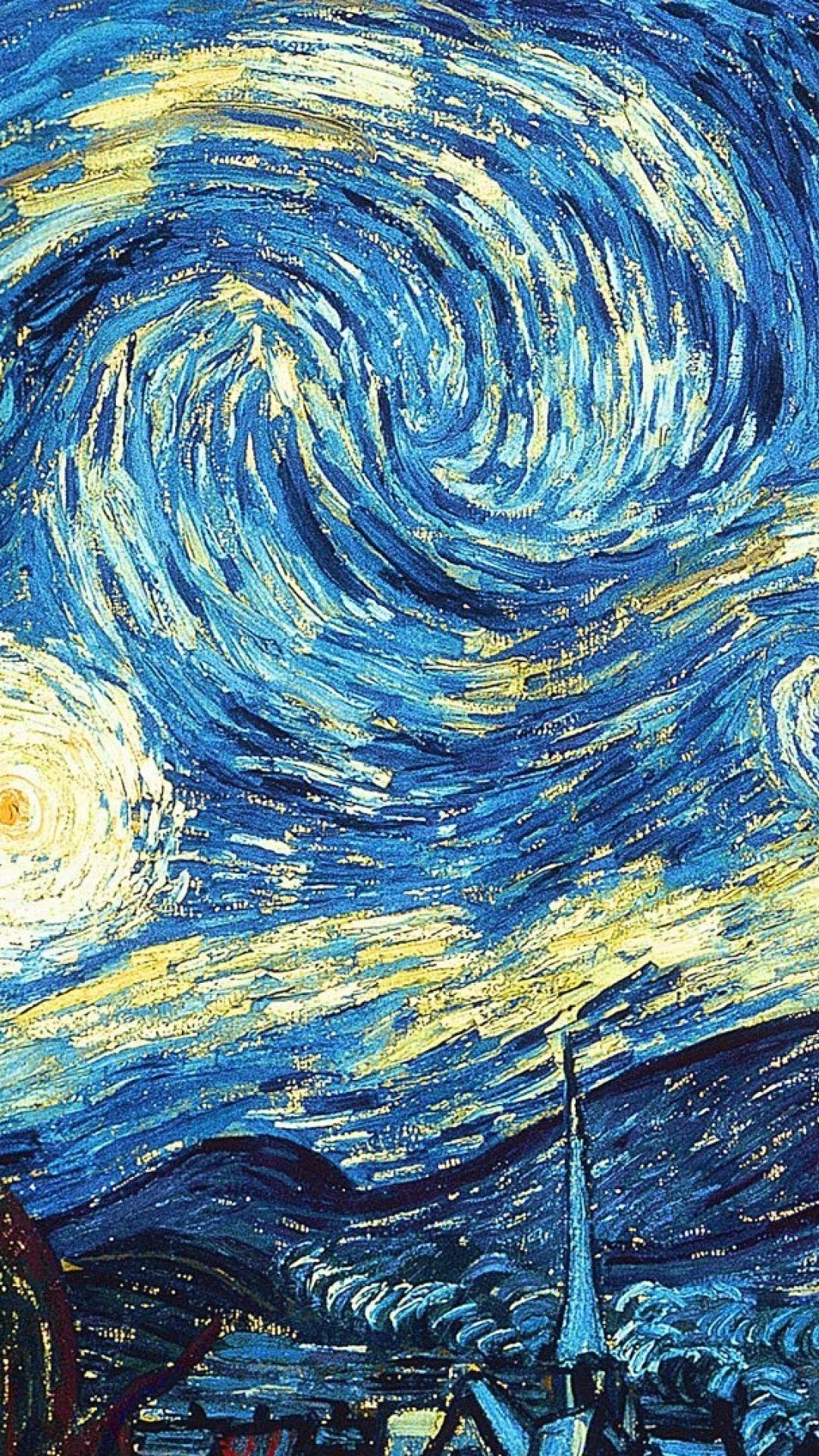 The Starry Night Wallpapers Wallpaper Cave