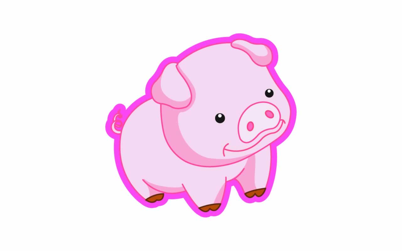 Wallpapers Pig Cartoon Wallpaper Cave