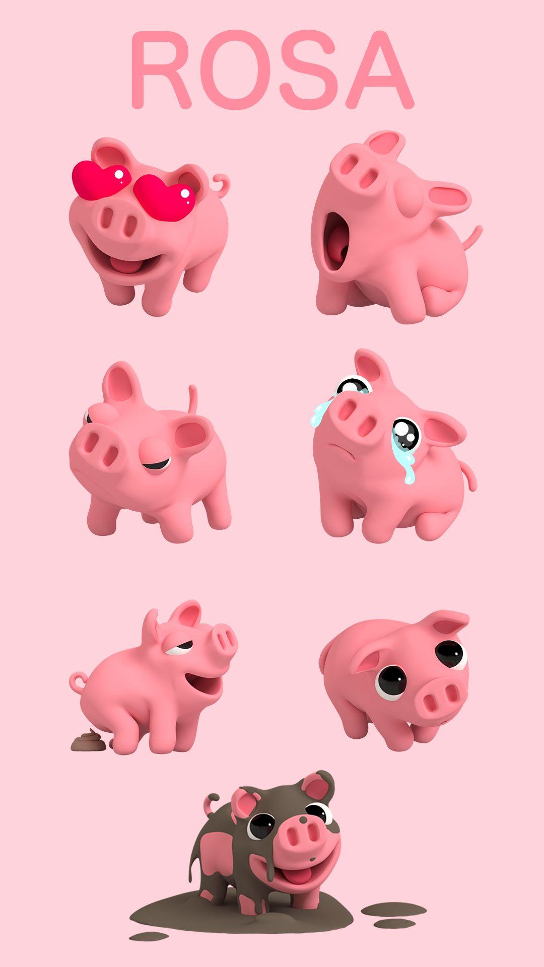 Wallpapers Pig Cartoon Wallpaper Cave