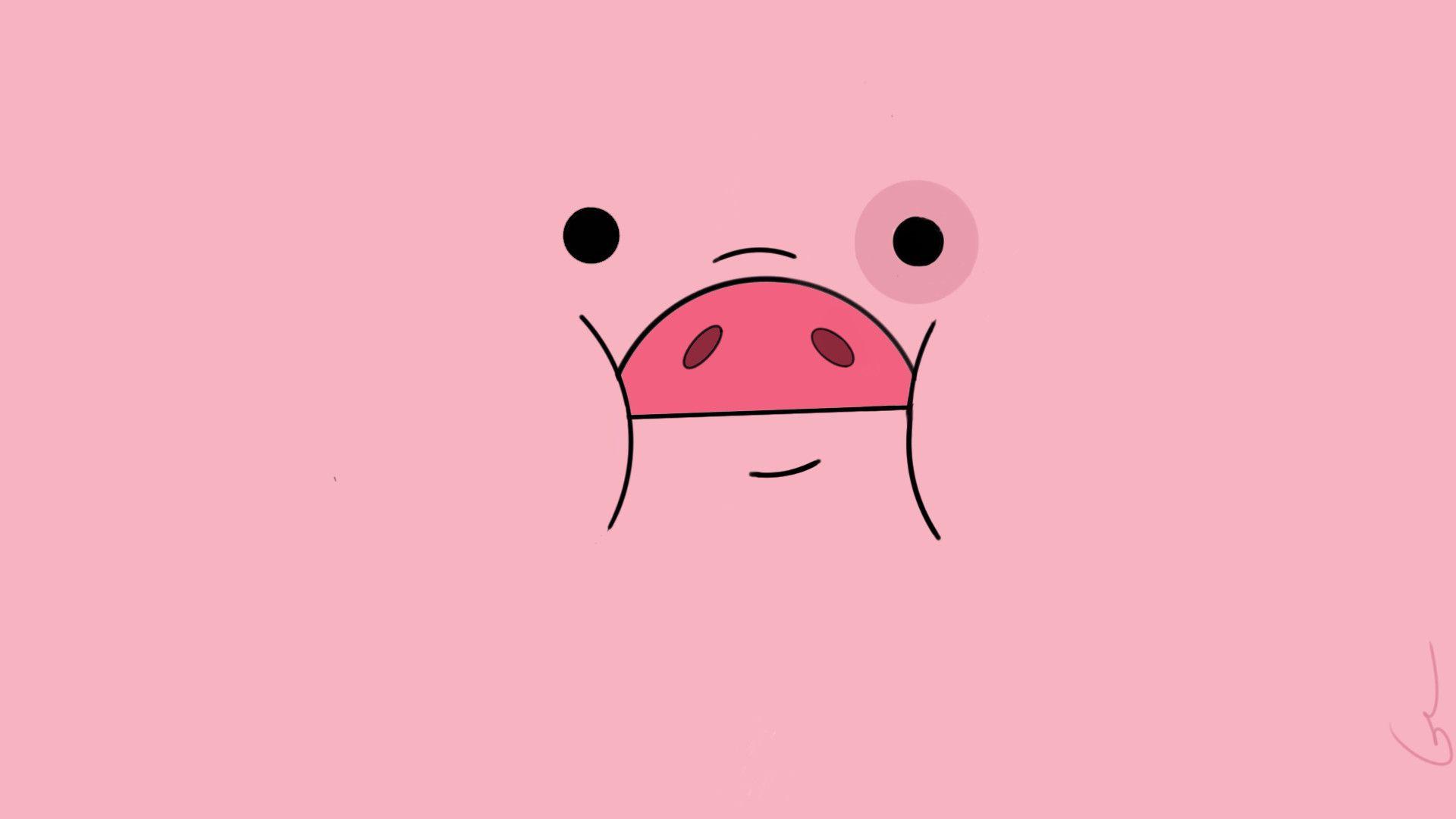 Wallpapers Pig Cartoon Wallpaper Cave