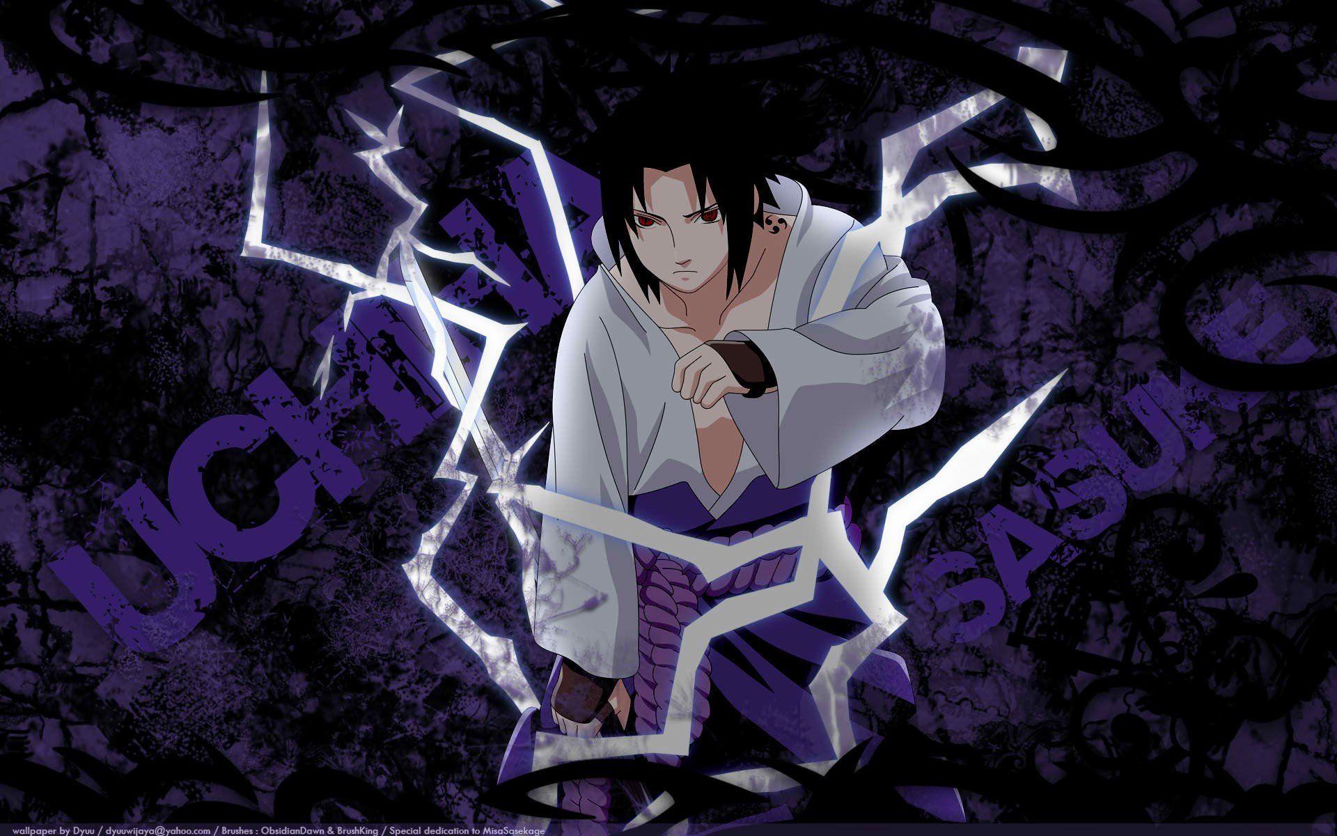 Sasuke Purple Wallpapers Wallpaper Cave