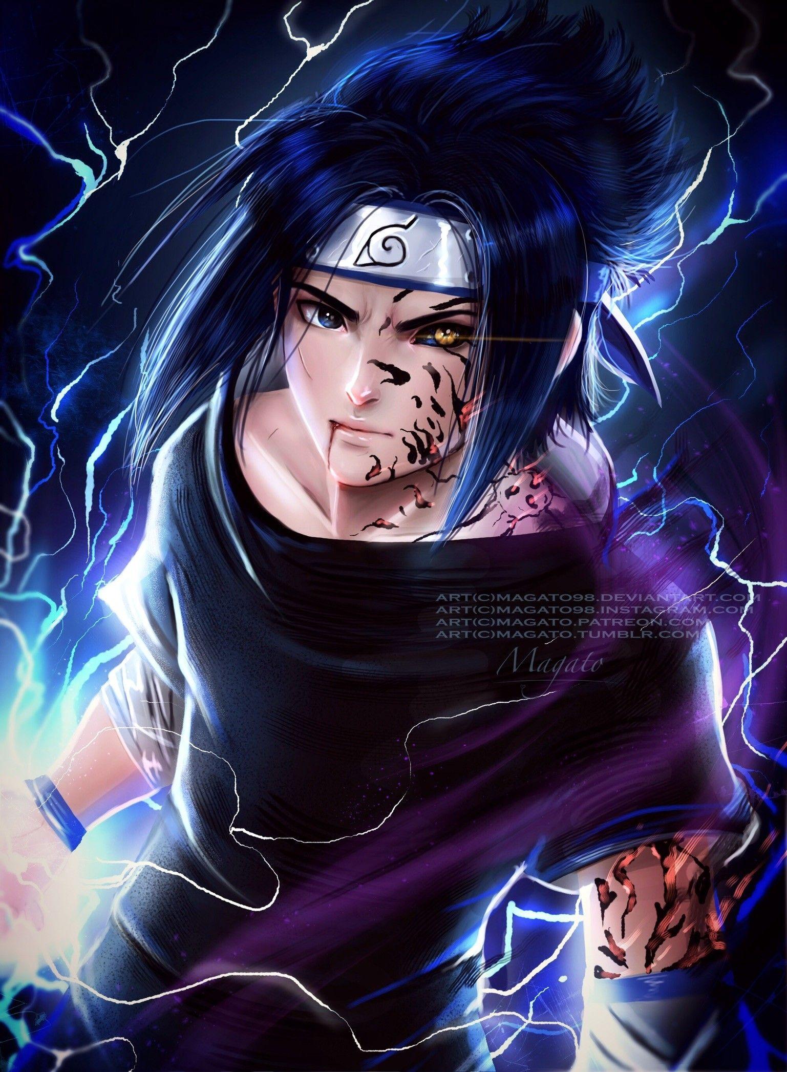 Wallpapers Sasuke Chidori Wallpaper Cave
