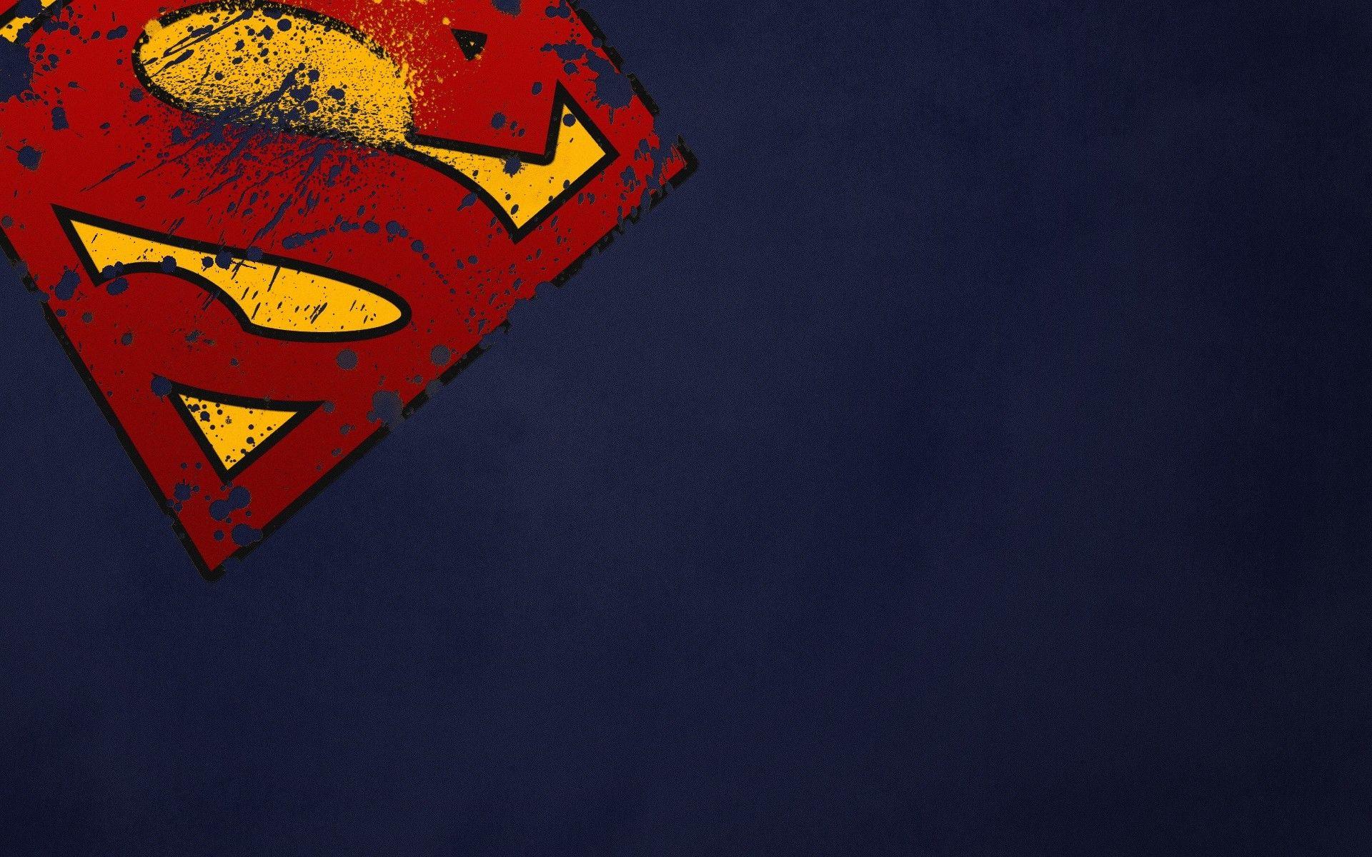 Superman Hd Logo Wallpapers For Desktop Wallpaper Cave