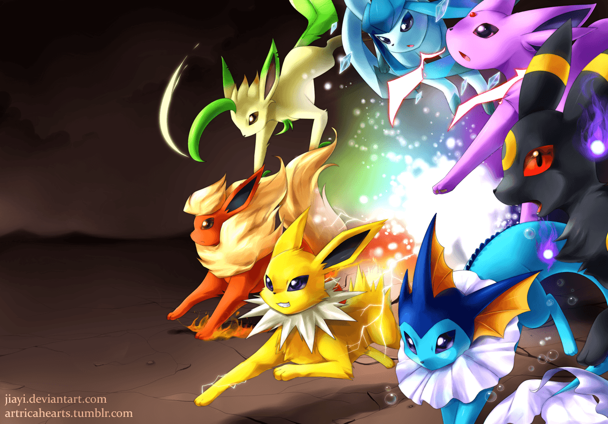 Eeveelution Wallpapers Wallpaper Cave