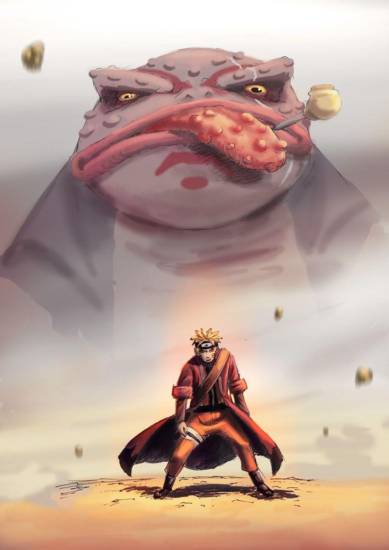 Naruto And Toad Sage Wallpapers Wallpaper Cave