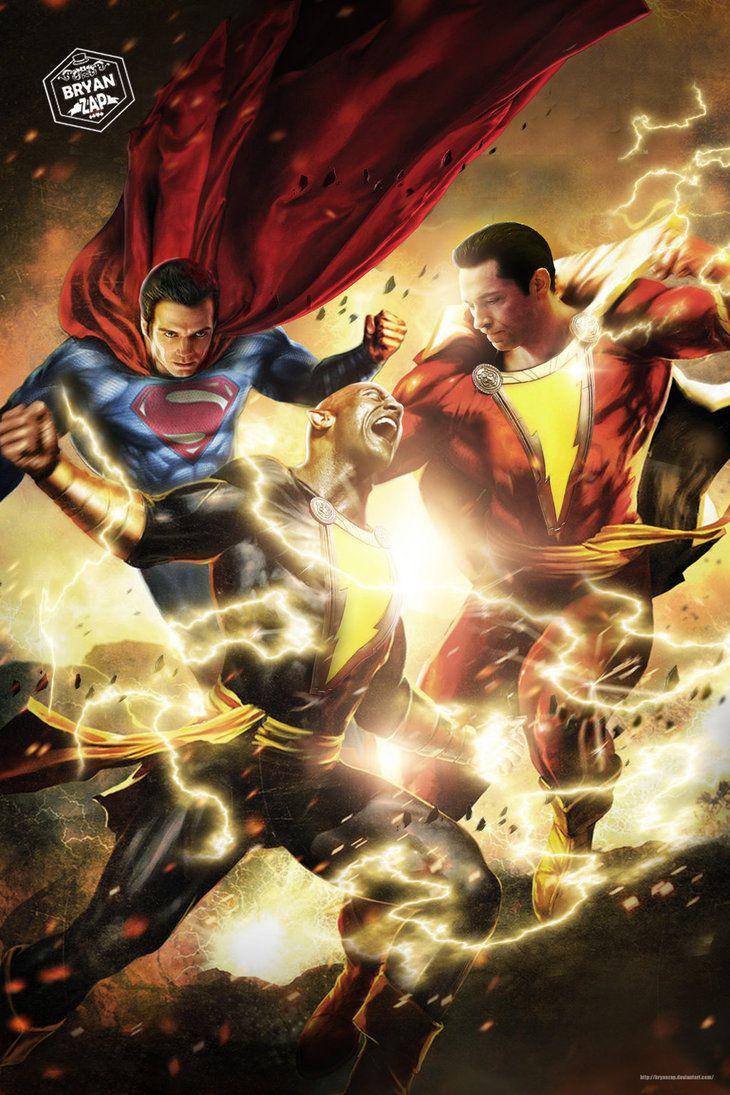 Superman Vs Black Adam Wallpapers Wallpaper Cave