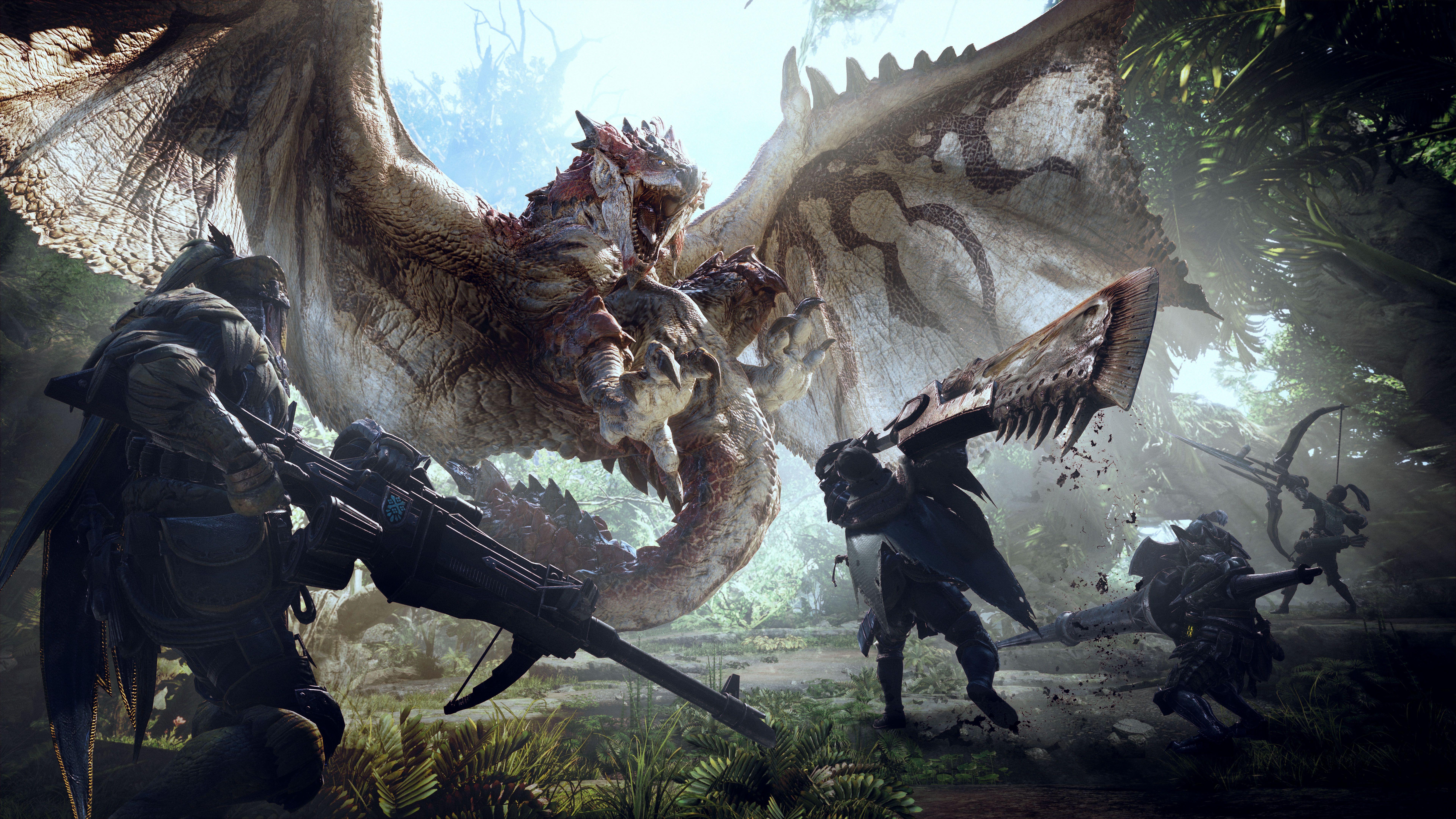 Monster Hunter World HD Wallpapers Wallpaper Cave