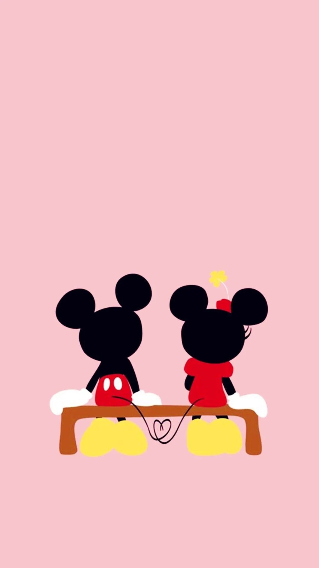 Mickey Mouse And Minnie Mouse Wallpaper