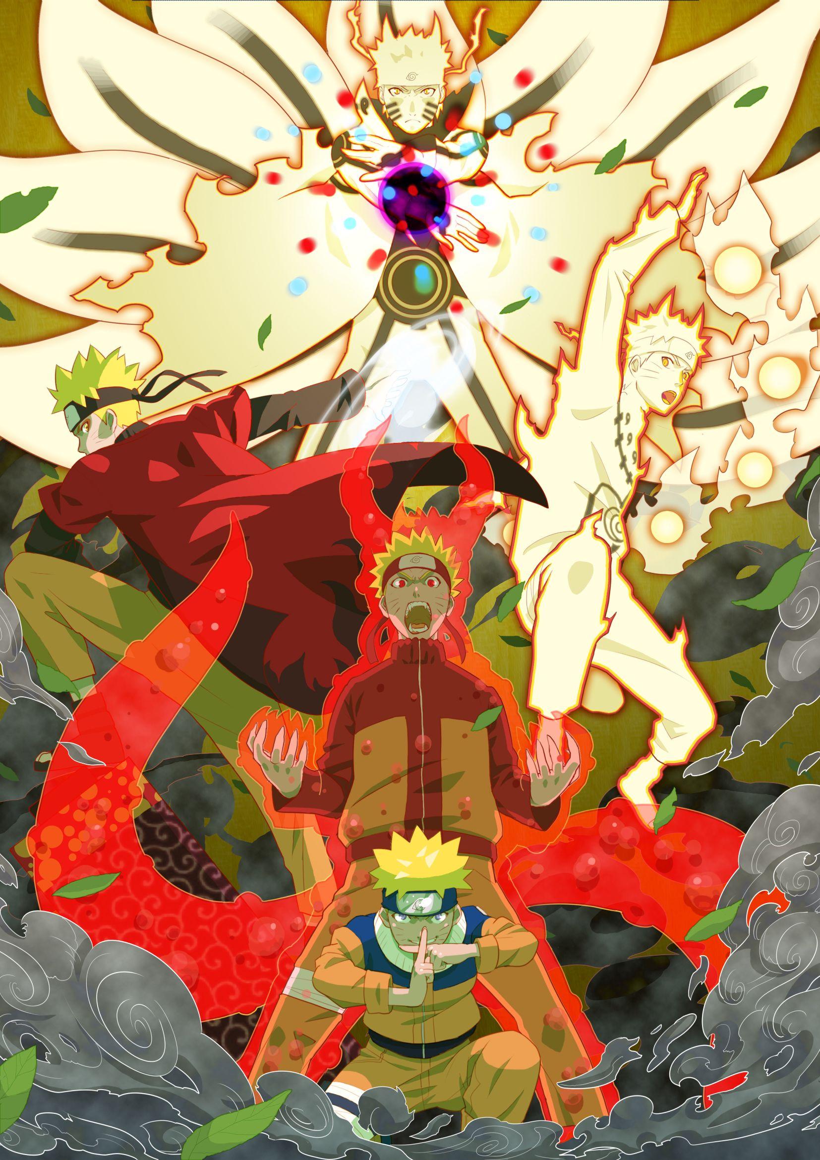 Naruto Uzumaki Sage Mode Wallpapers Wallpaper Cave