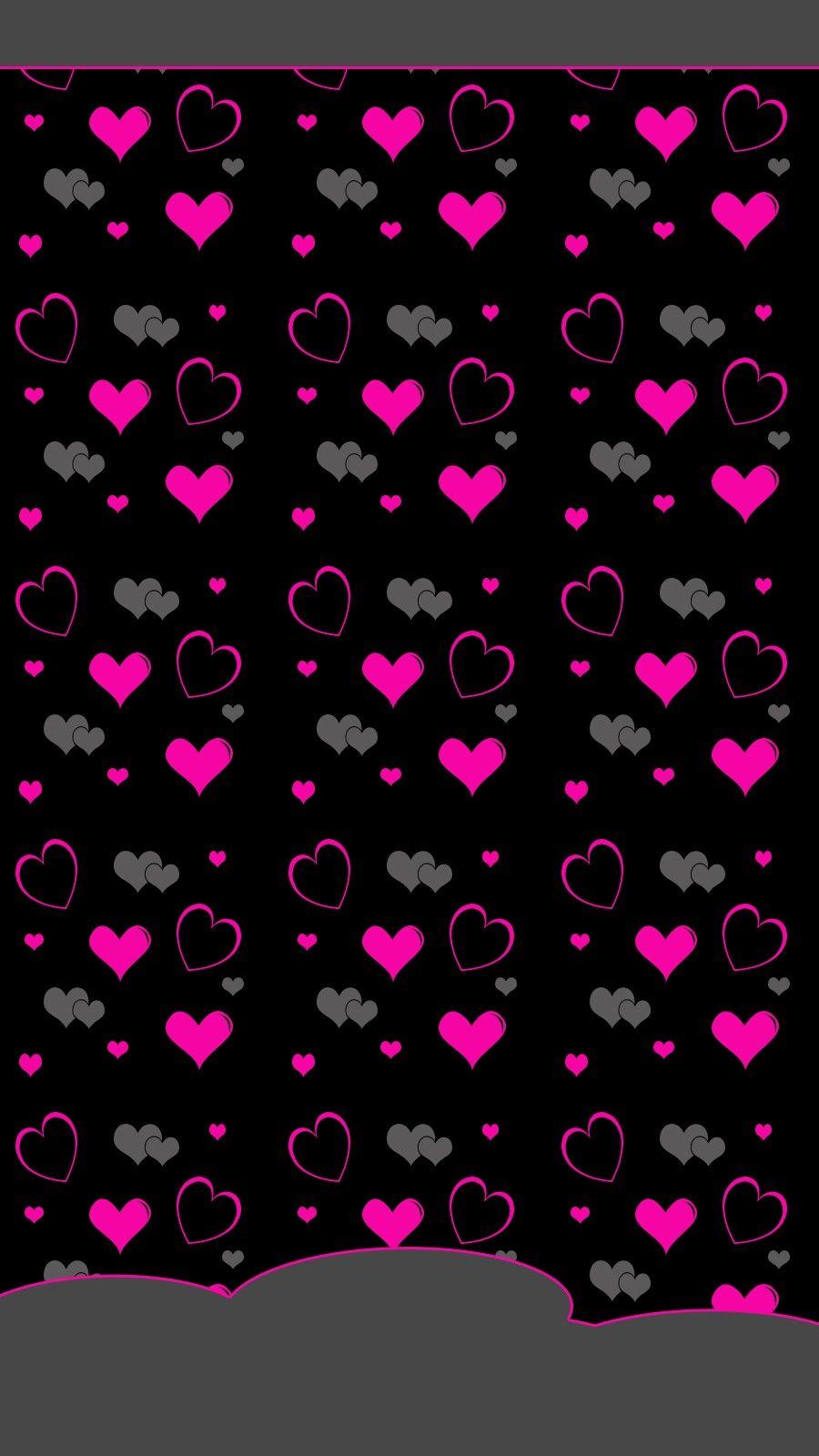 Purple And Black Hearts Wallpapers Wallpaper Cave