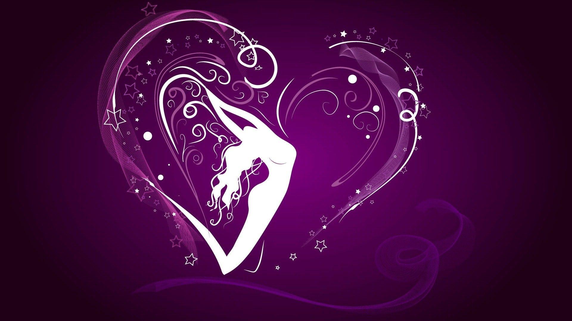 Purple And Black Hearts Wallpapers Wallpaper Cave