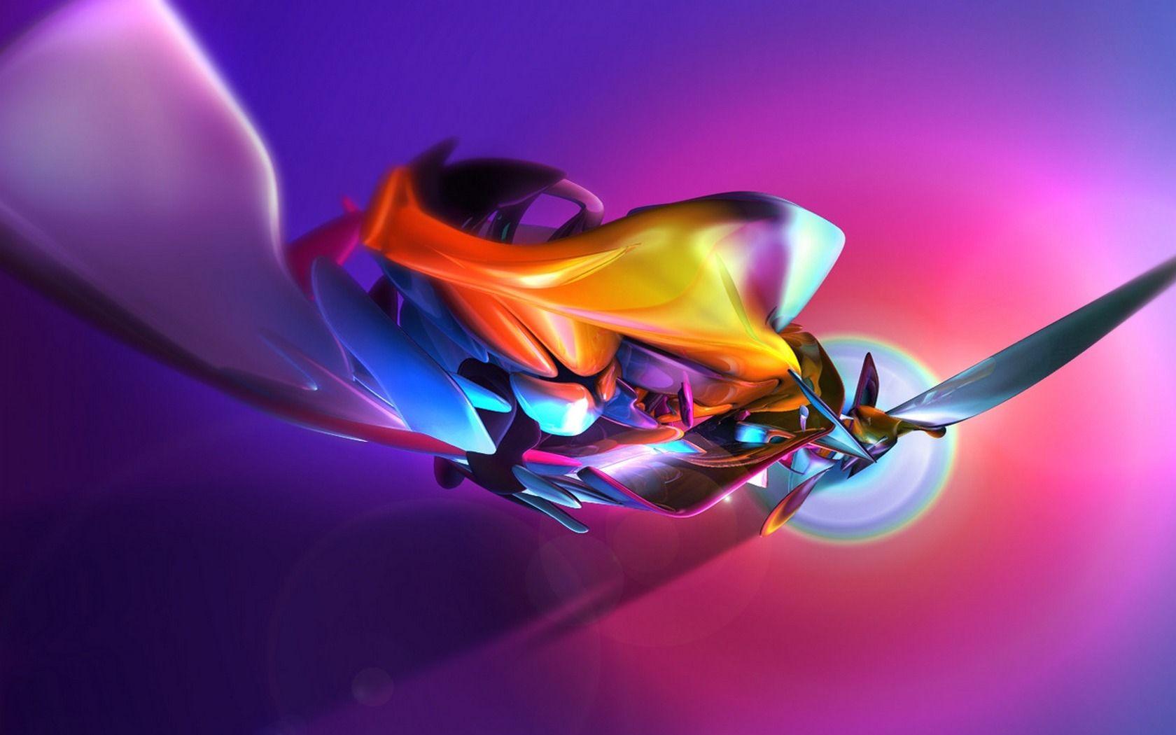 Colorful 3D Abstract Wallpapers Wallpaper Cave