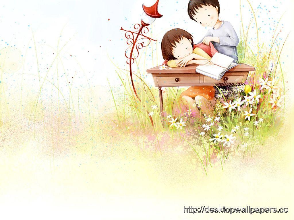 Cartoon Love HD Wallpapers Wallpaper Cave