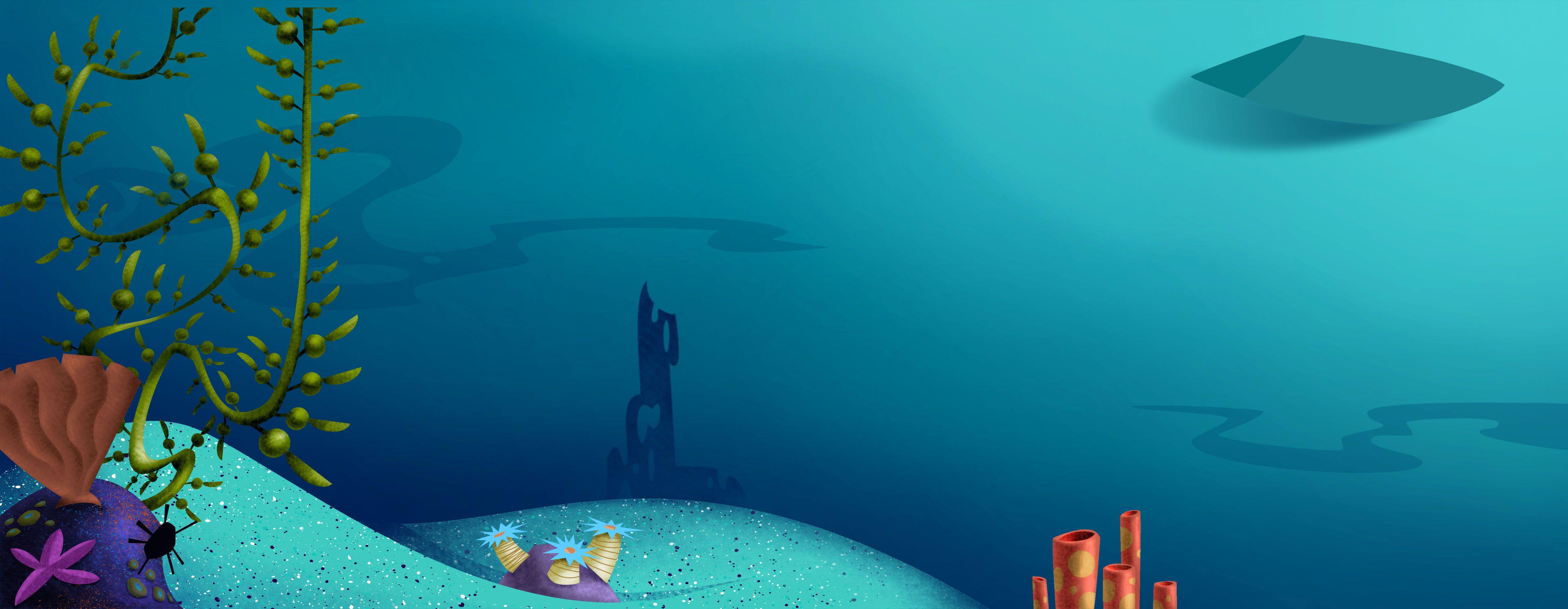 Spongebob Ocean Backgrounds Wallpaper Cave