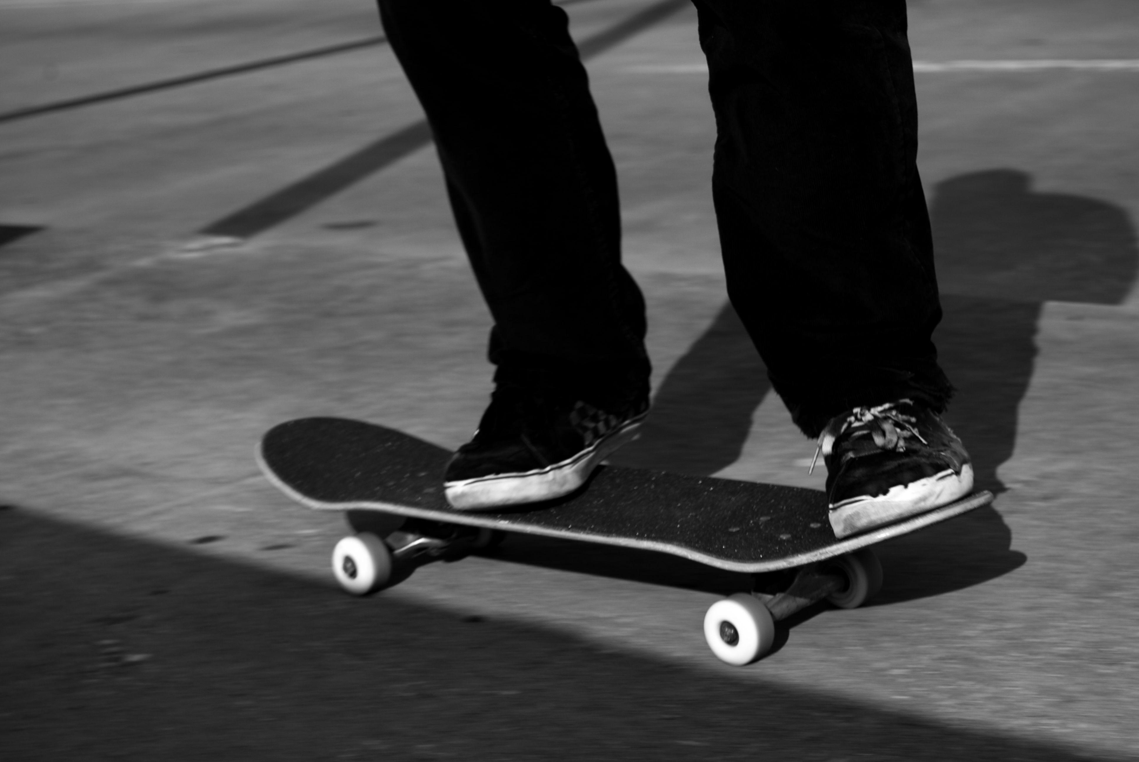 Skateboard Wallpapers Black And White Wallpaper Cave