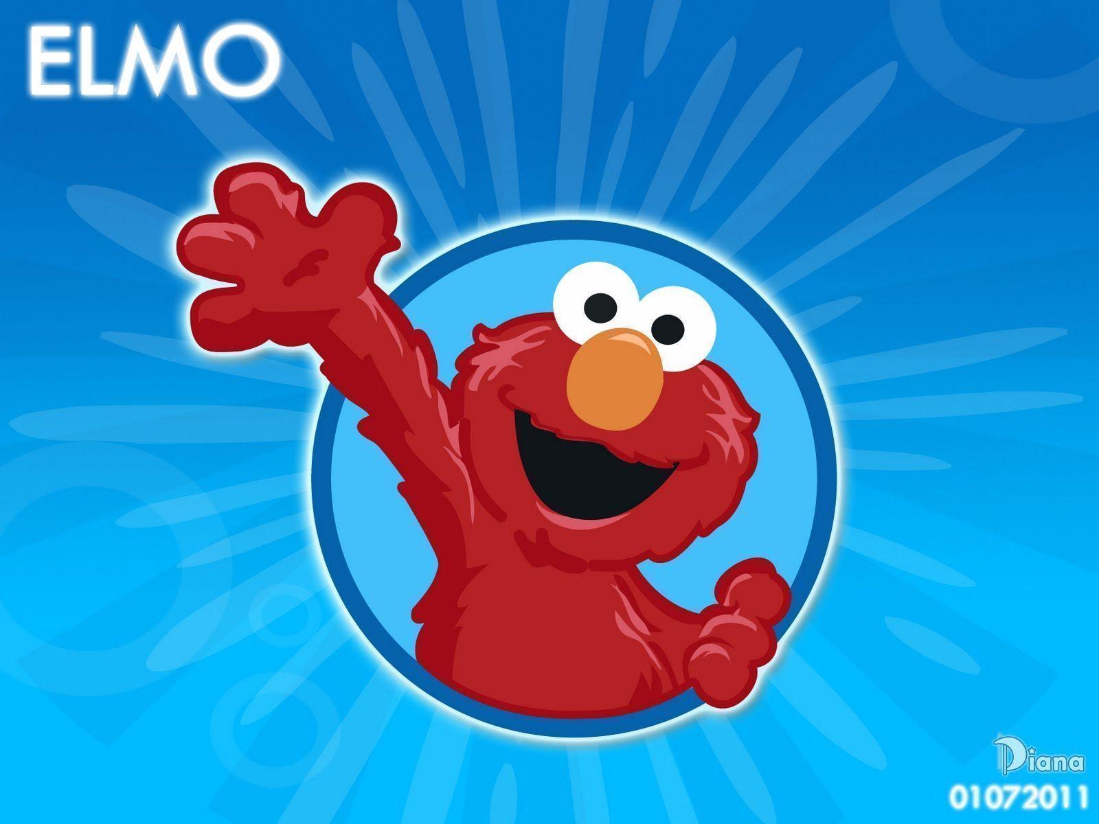 Elmo Blue Wallpapers Wallpaper Cave