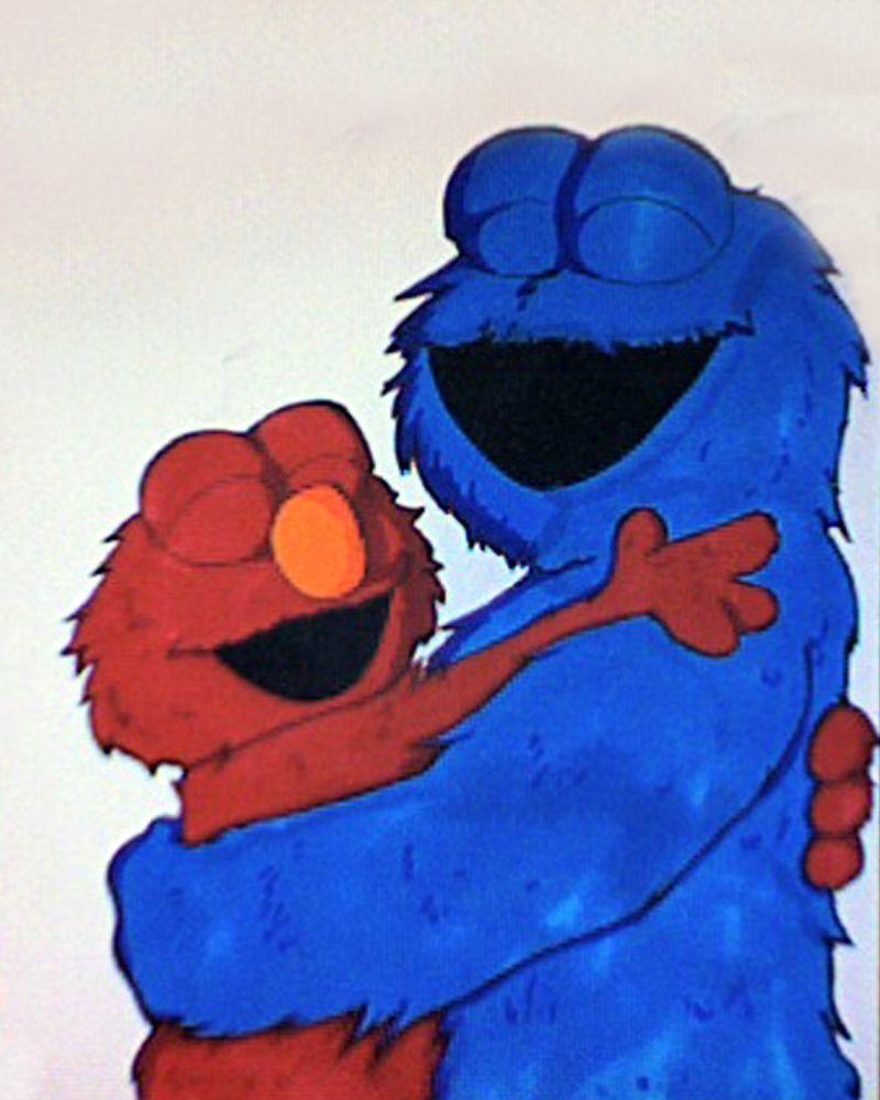 Elmo Blue Wallpapers Wallpaper Cave