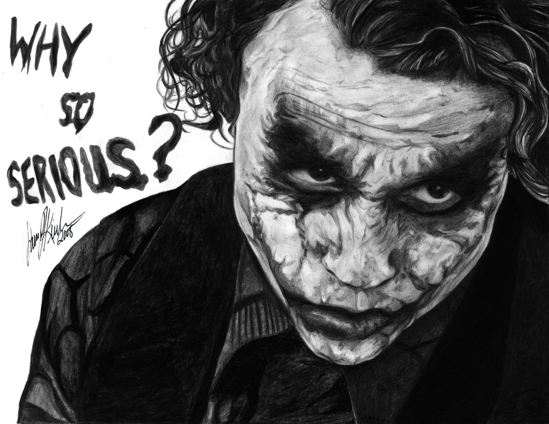 Joker Why So Serious Wallpapers HD 1080p Wallpaper Cave