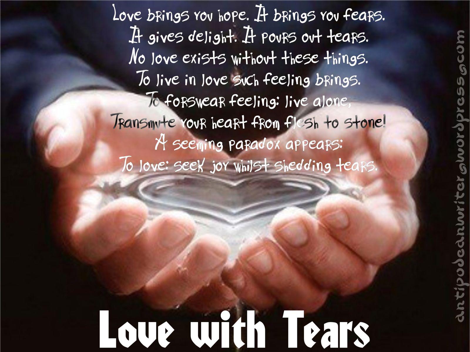 Tears Of Love Wallpapers Wallpaper Cave