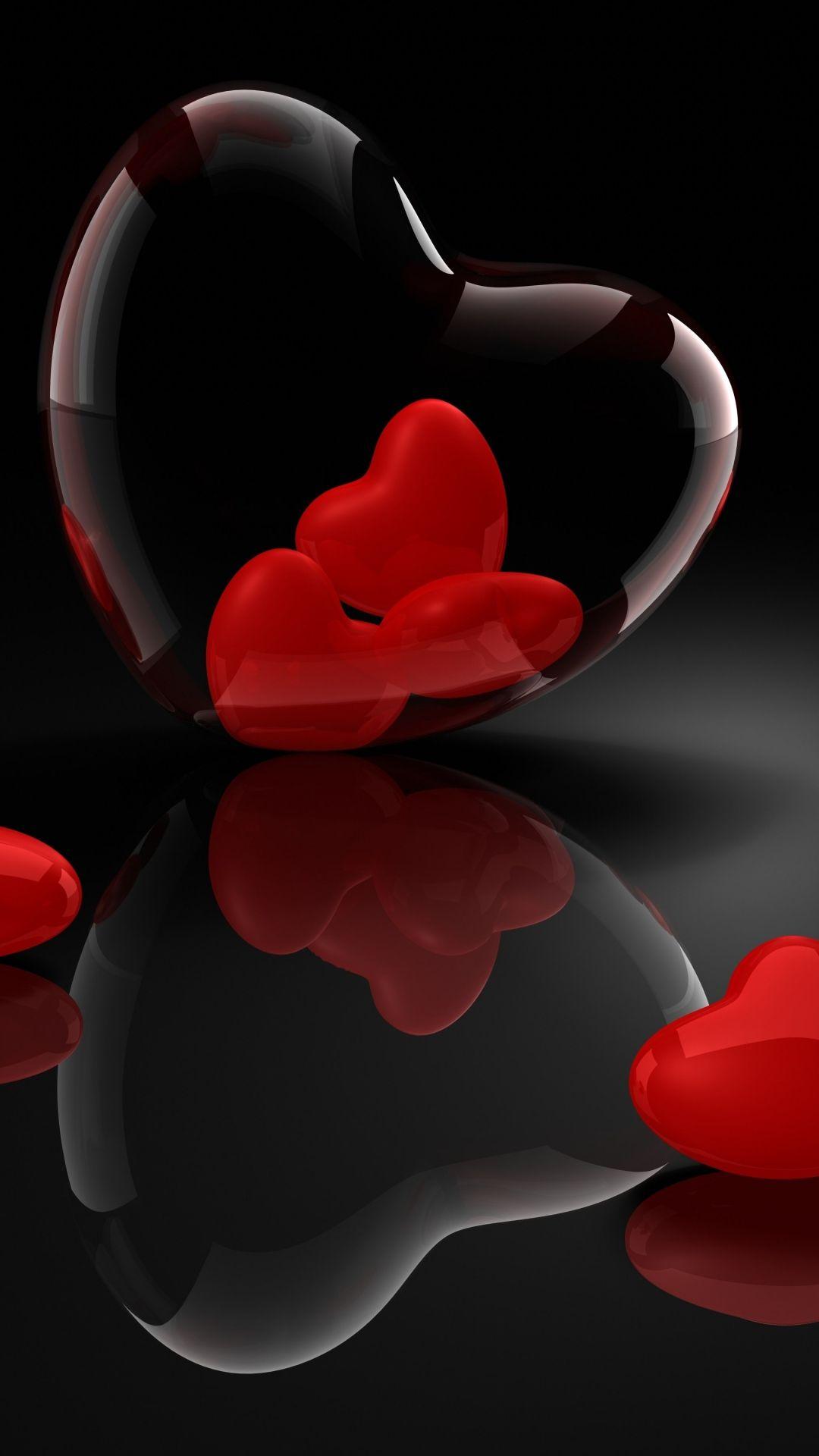 3d Love HART Wallpapers Wallpaper Cave
