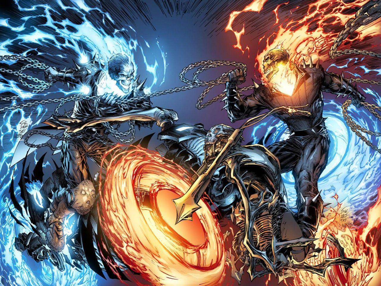 Blue Ghost Rider Wallpapers HD Wallpaper Cave