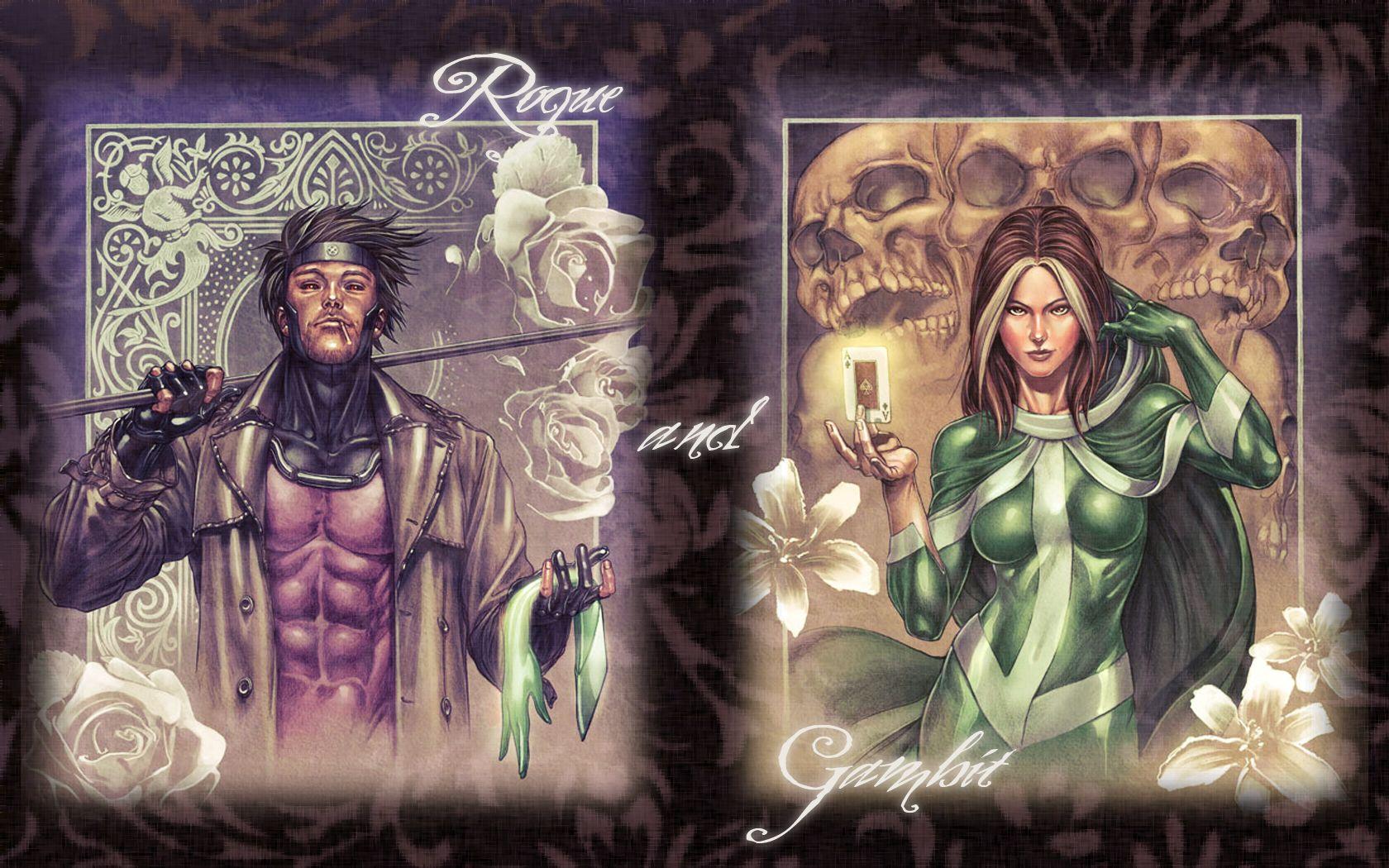 Gambit And Rogue Wallpapers Wallpaper Cave