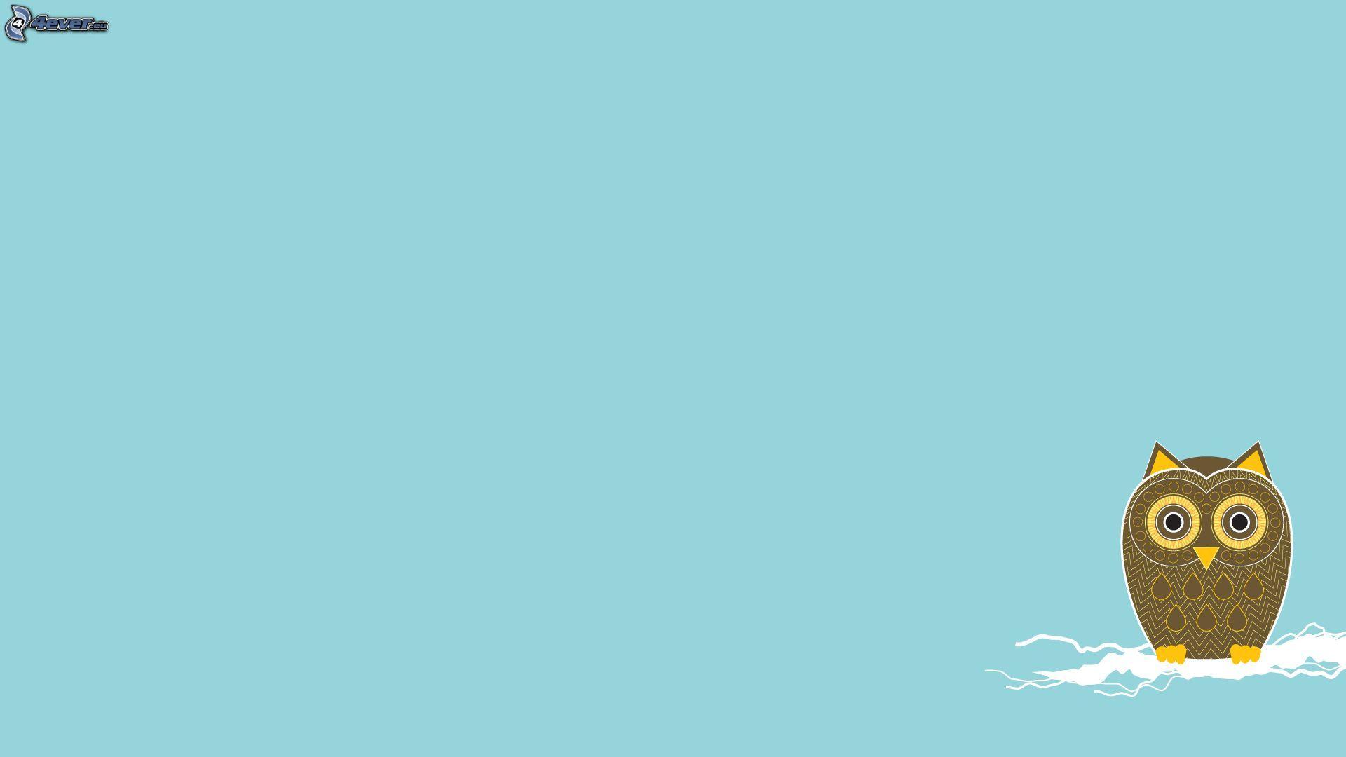 Owl Cartoon Wallpapers Wallpaper Cave