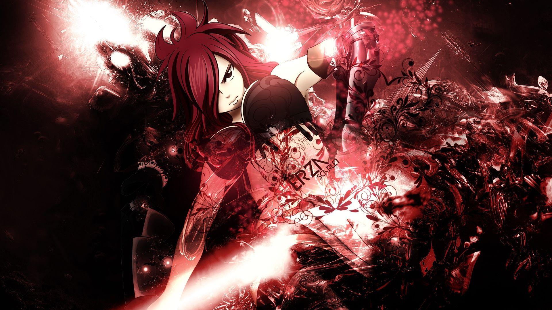 Fairy Tail Anime Erza Wallpapers Wallpaper Cave