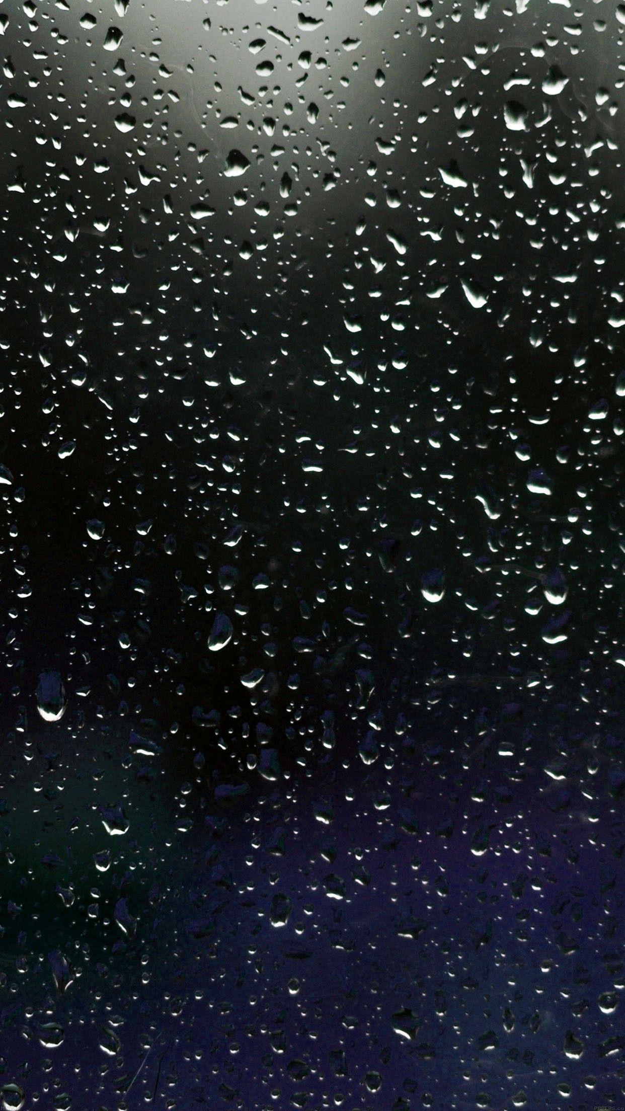 Ios Raindrops Wallpapers Wallpaper Cave