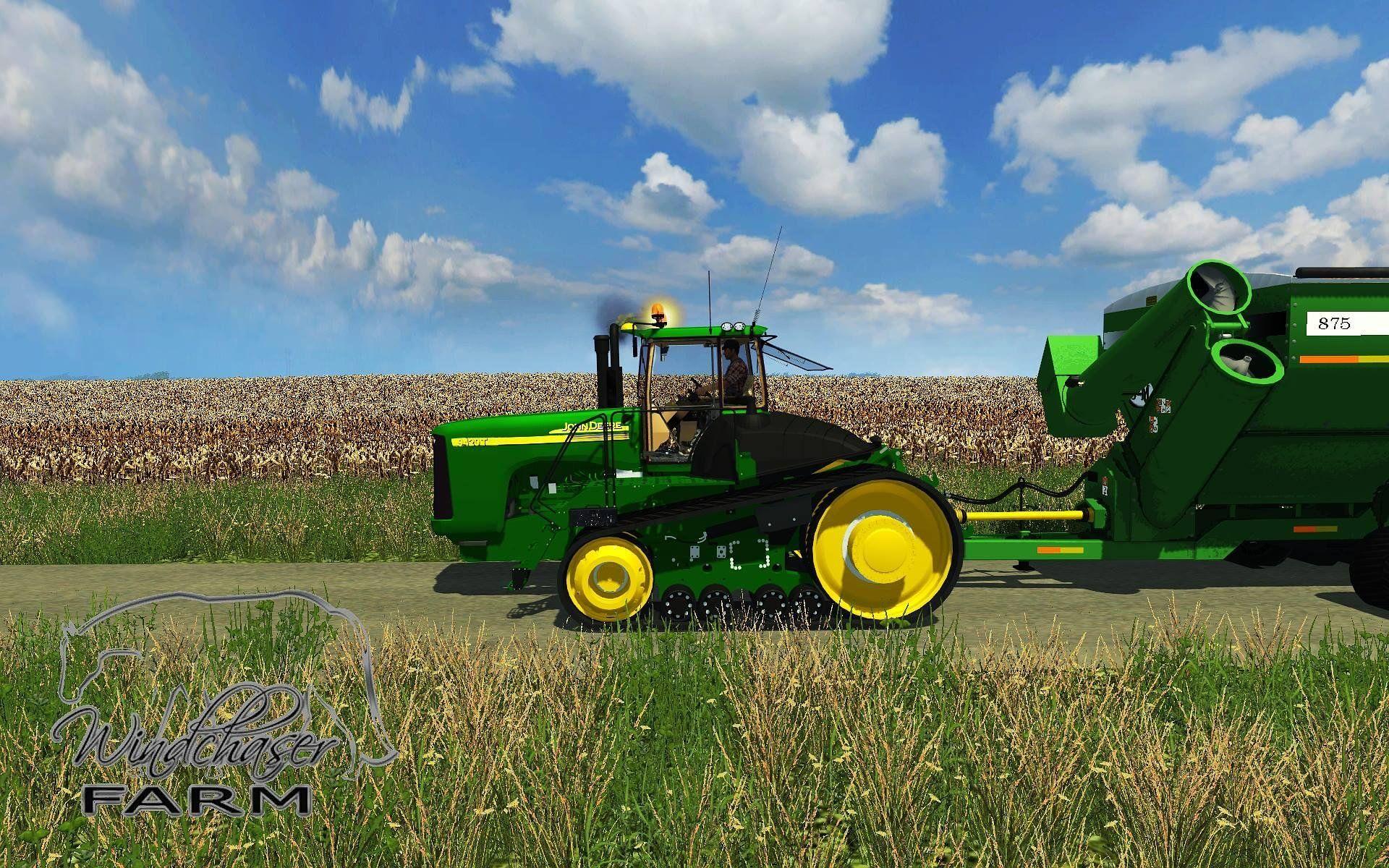 John Deere Tractor Wallpapers Wallpaper Cave