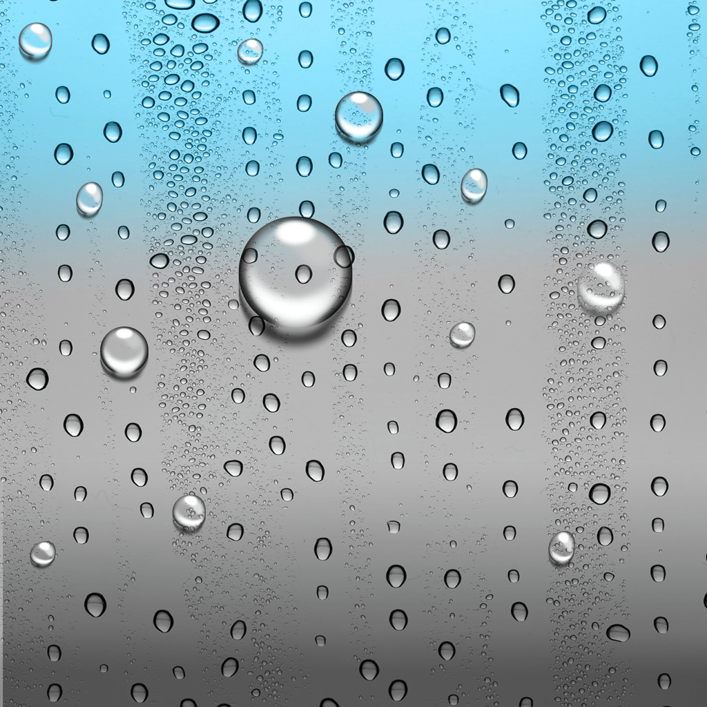 Ios Raindrops Wallpapers Wallpaper Cave