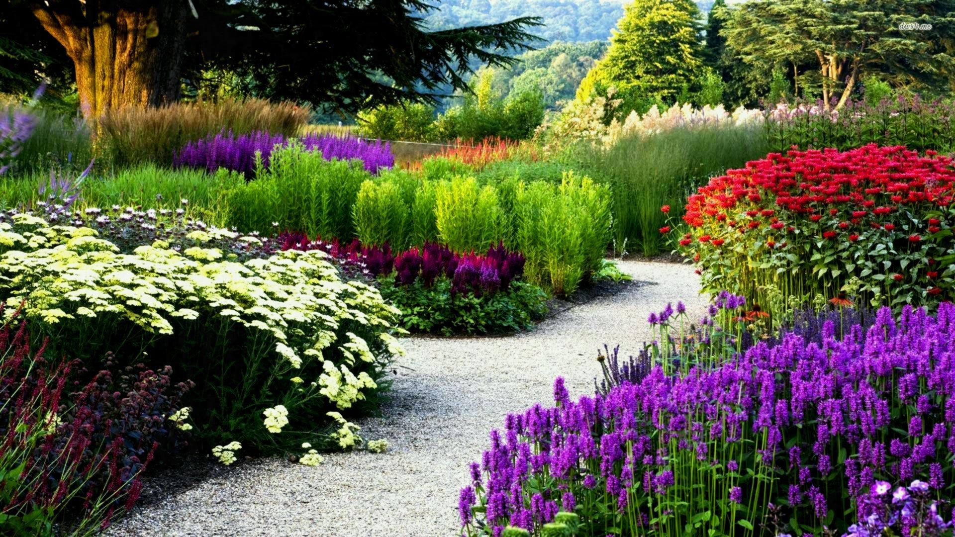 Natural Flower Garden Wallpapers Wallpaper Cave