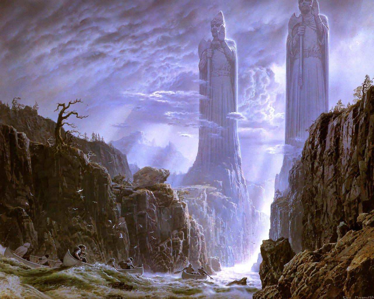 Argonath Wallpapers Wallpaper Cave