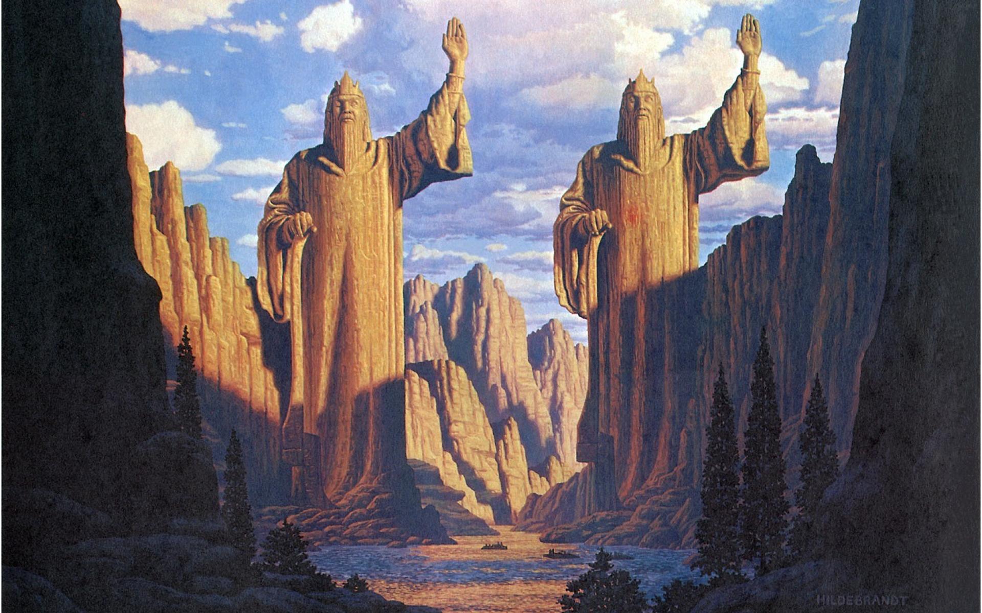 Argonath Wallpapers Wallpaper Cave